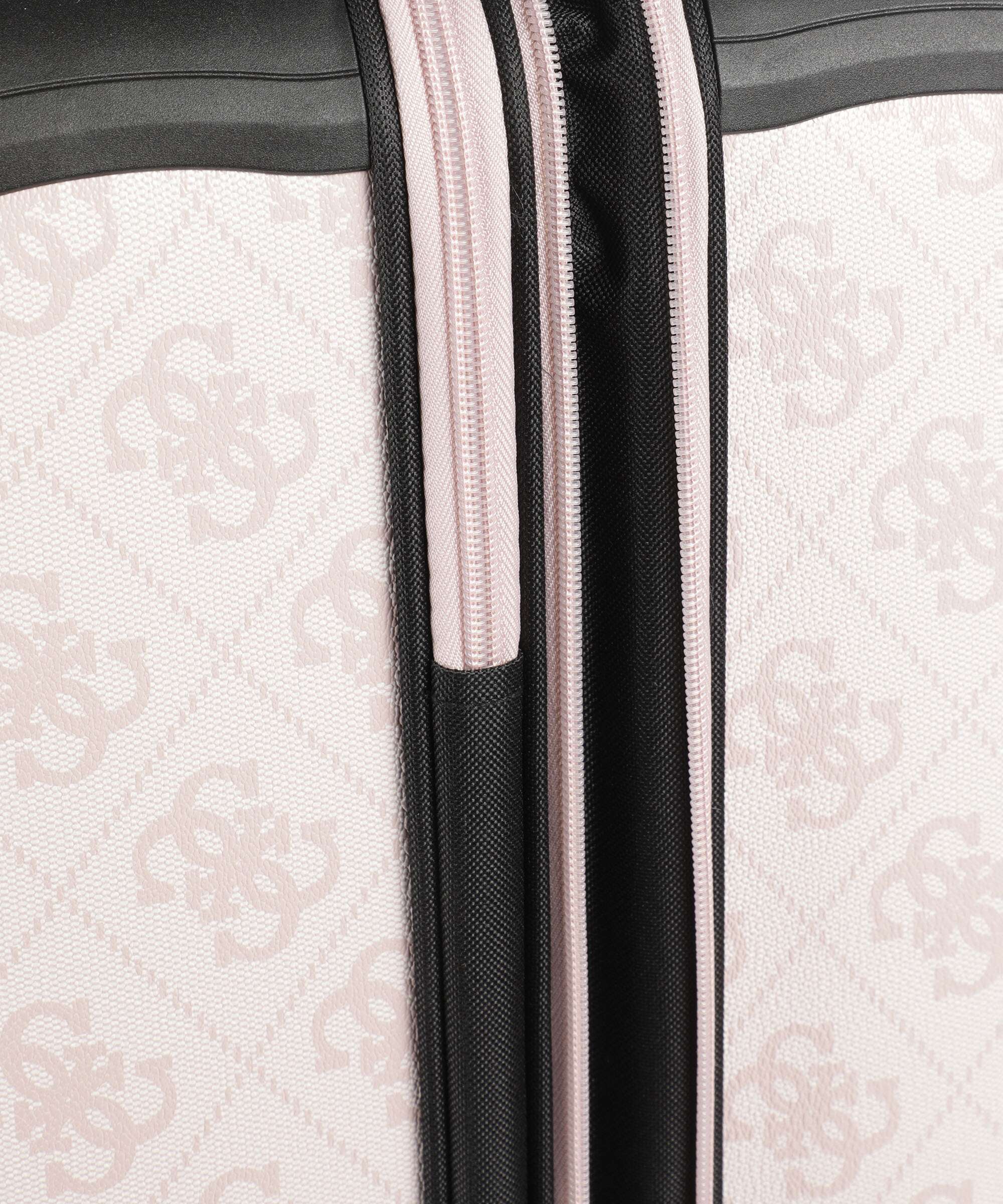 Guess Berta 4G Logo Valise 4 roues rose water logo - Image 4