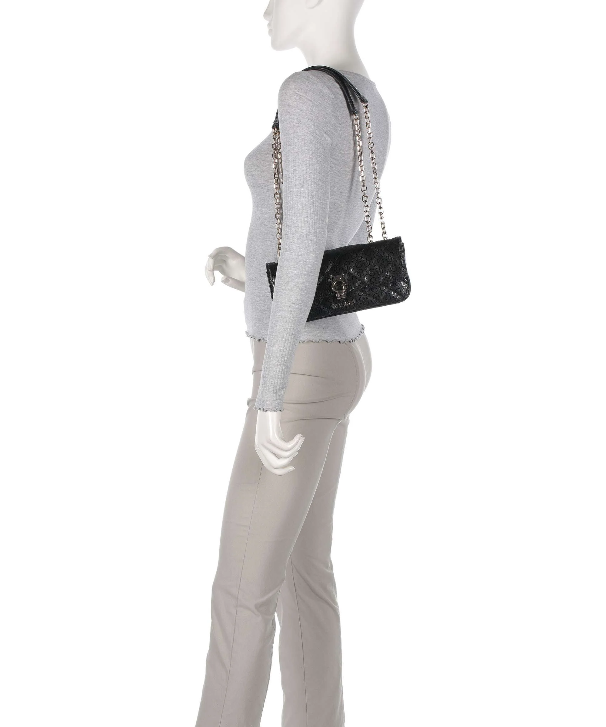 Guess Bessey G-Shine Sac porté épaule black - Image 3