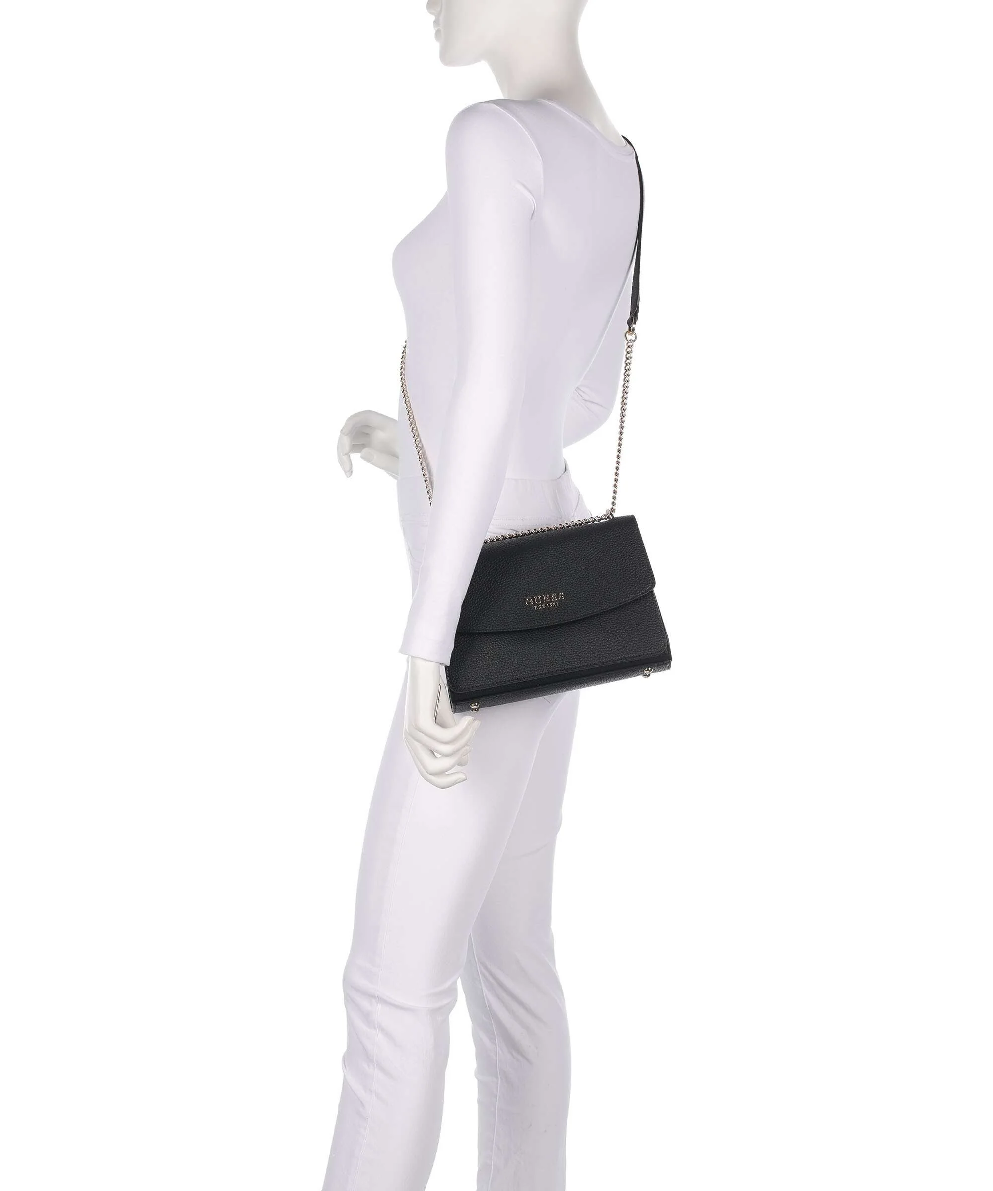 Guess Calista Sac porté épaule black - Image 4