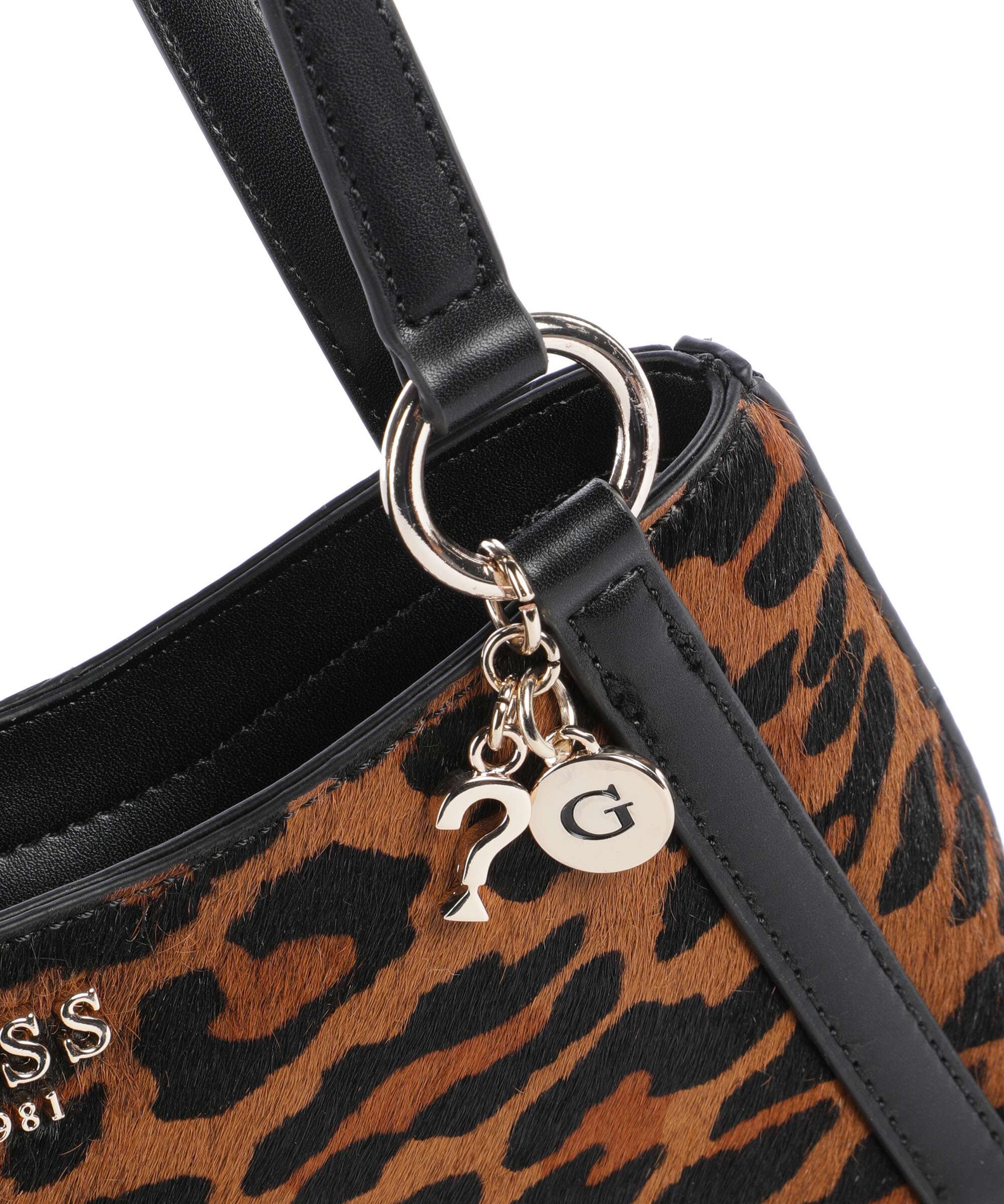 Guess Domitilla Sac porté épaule leopard - Image 4