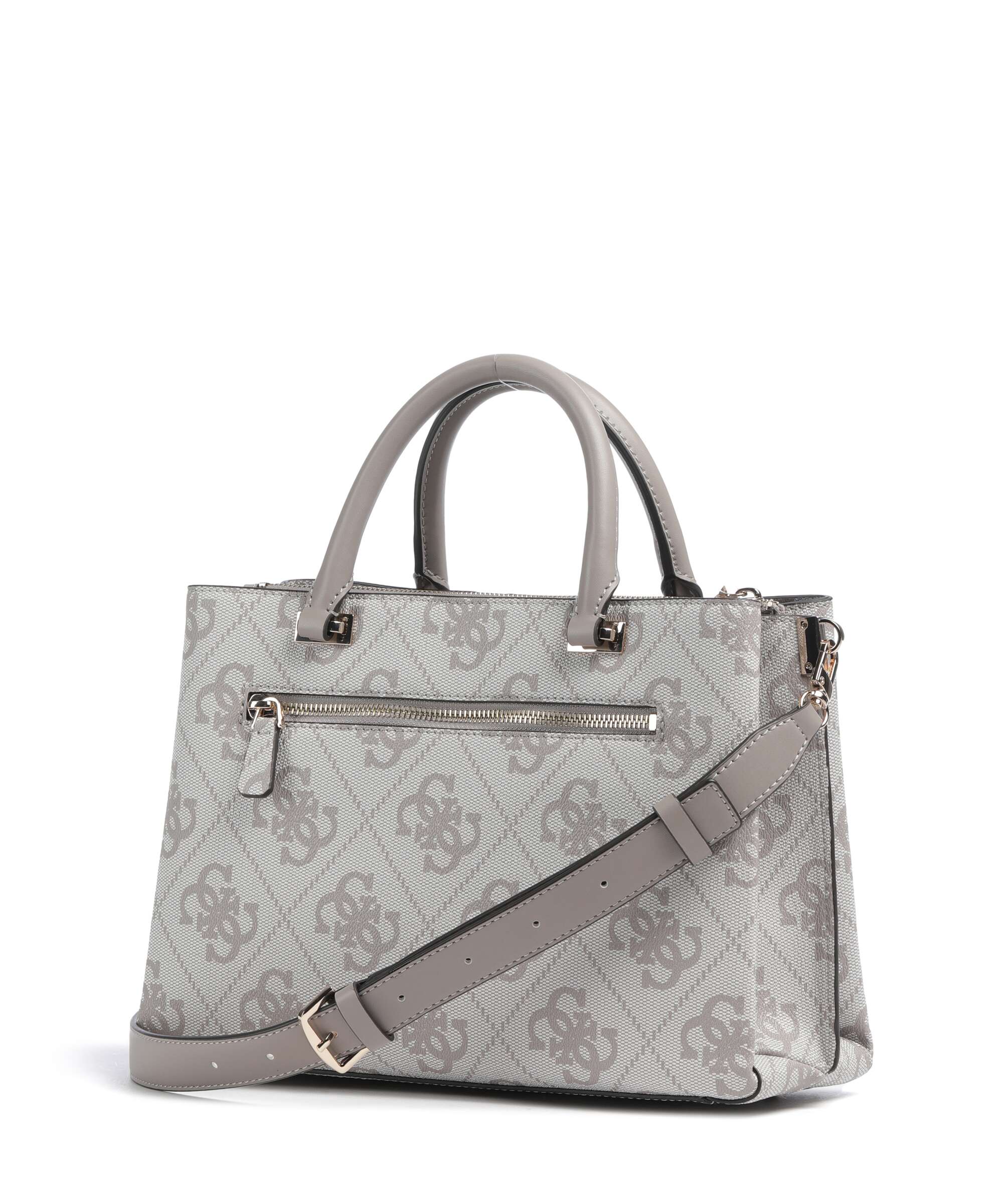 Guess Erenia Sac à main dark taupe logo - Image 2