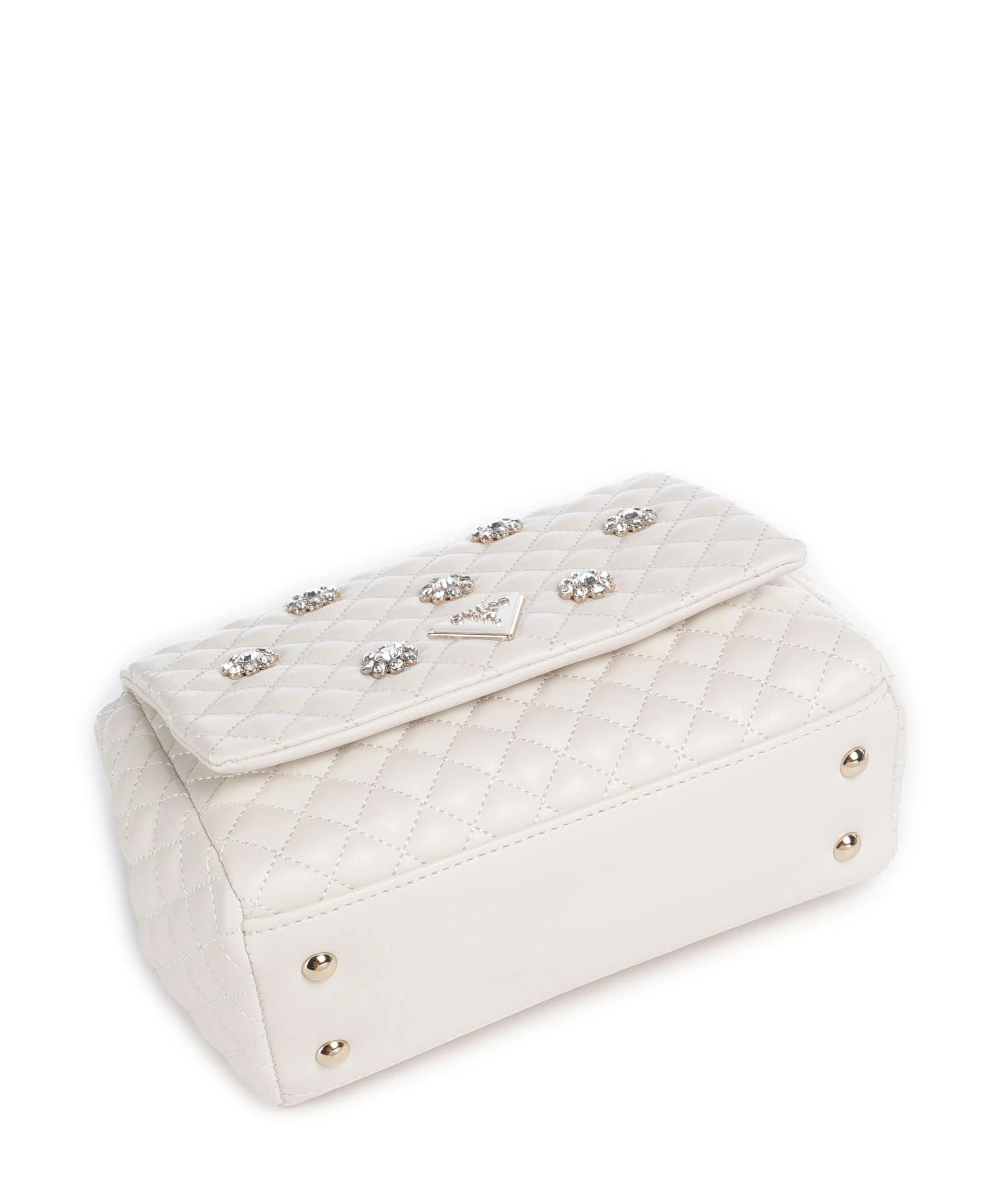 Guess Everlee Sac porté épaule offwhite - Image 7