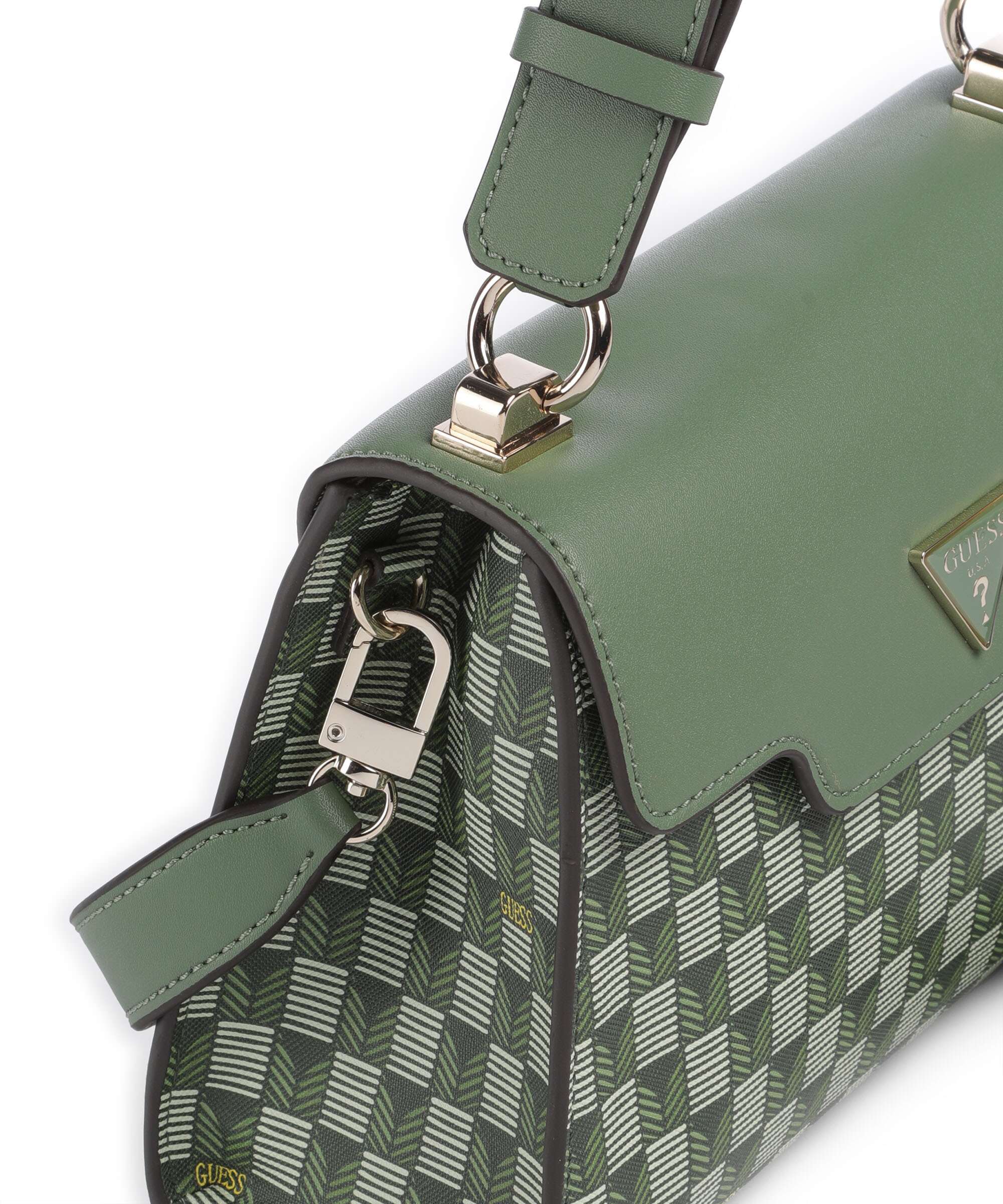 Guess G Wave Sac à main green logo - Image 4
