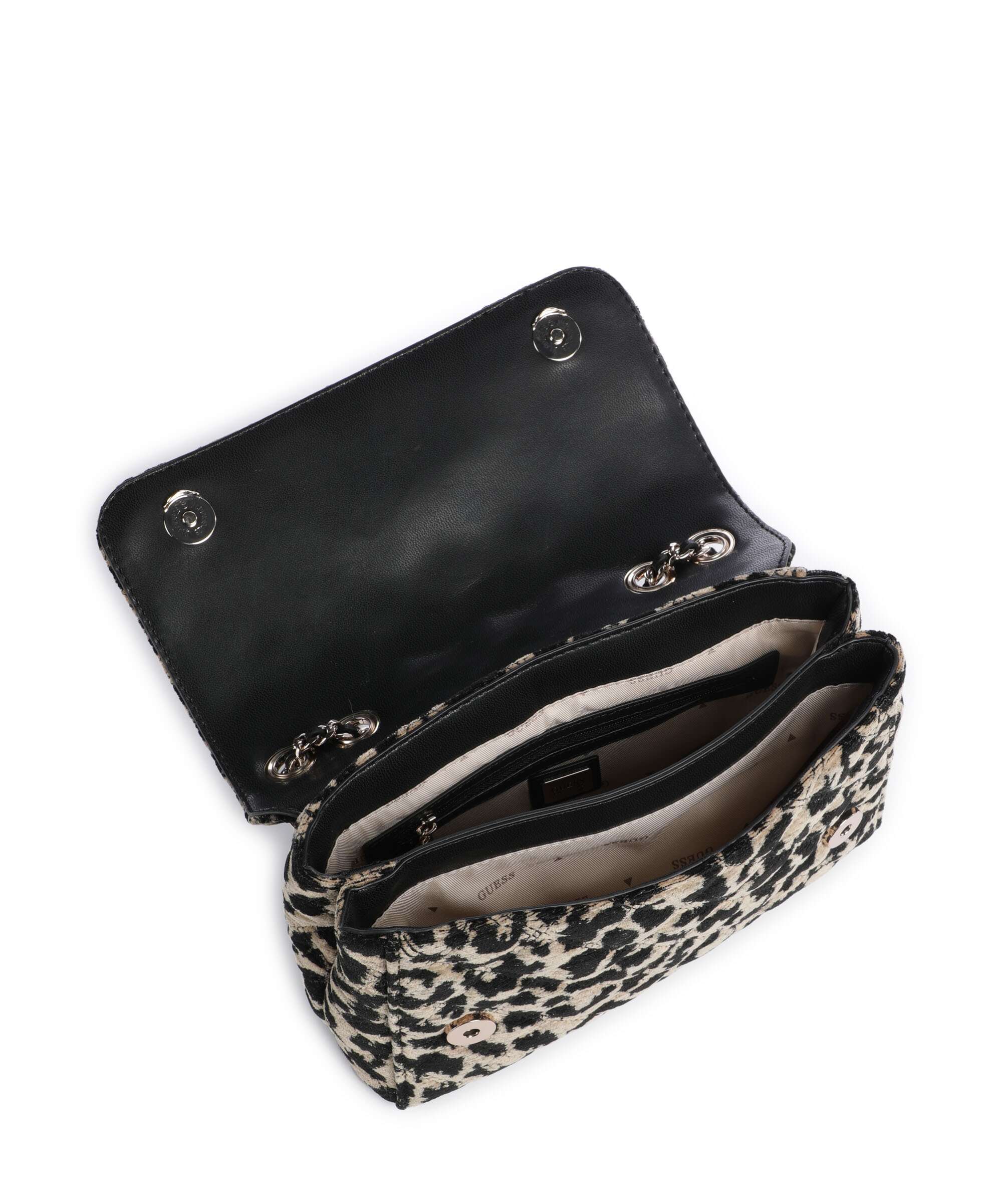Guess Giully Sac porté épaule leopard - Image 7