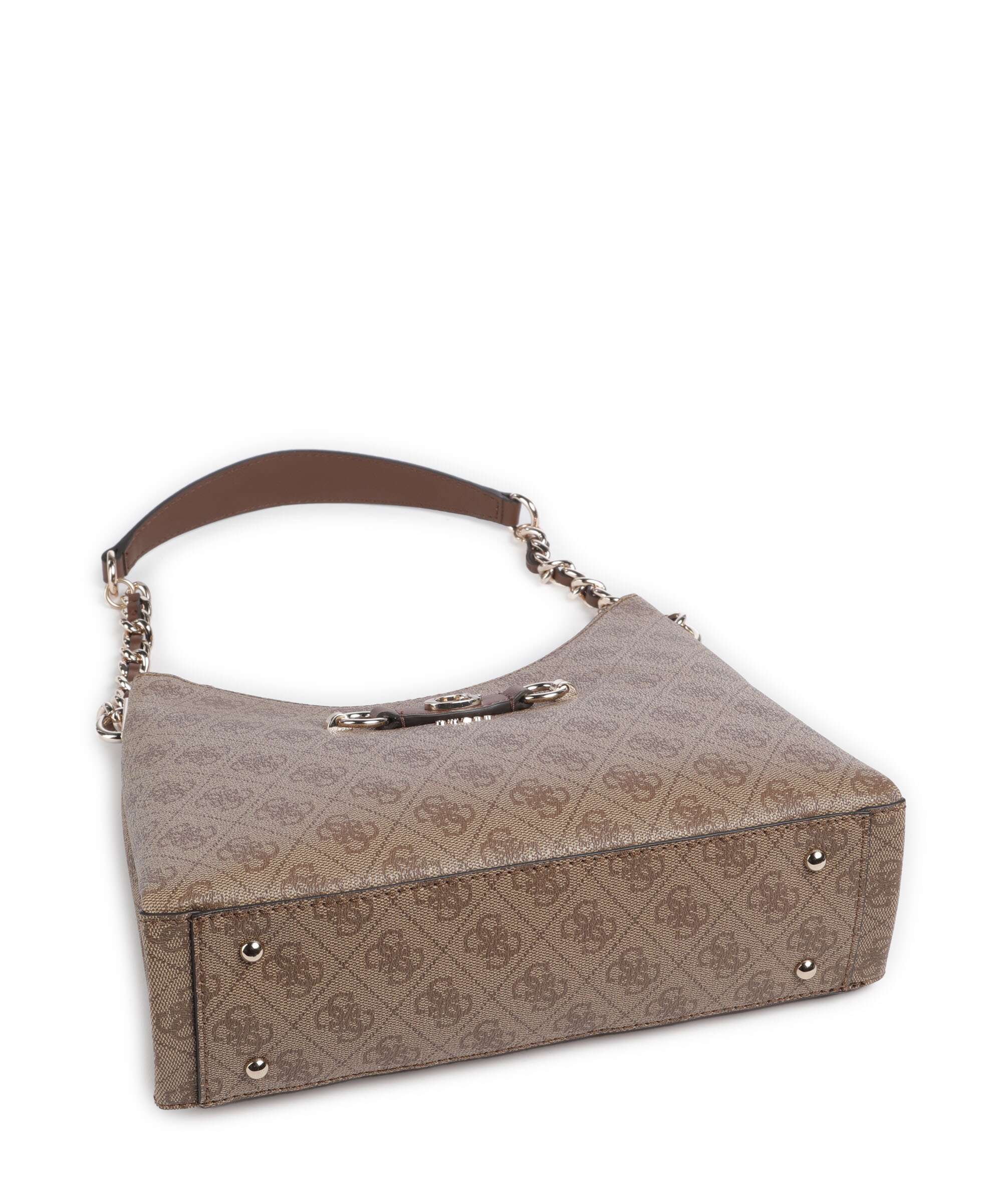 Guess Izzy Sac porté épaule latte logo/brown - Image 5