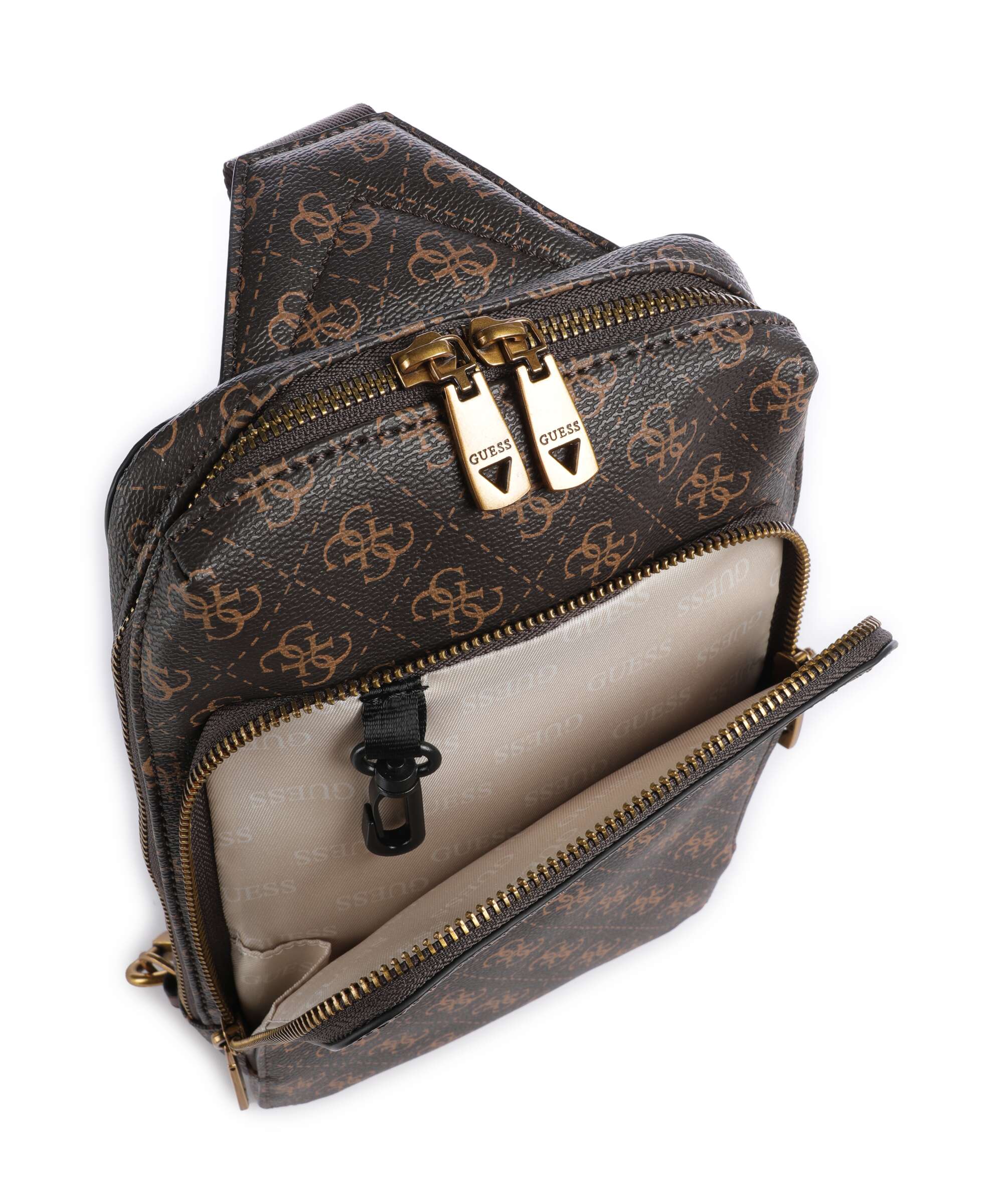 Guess Milano Sac sling brown/ochre/burgundy - Image 4