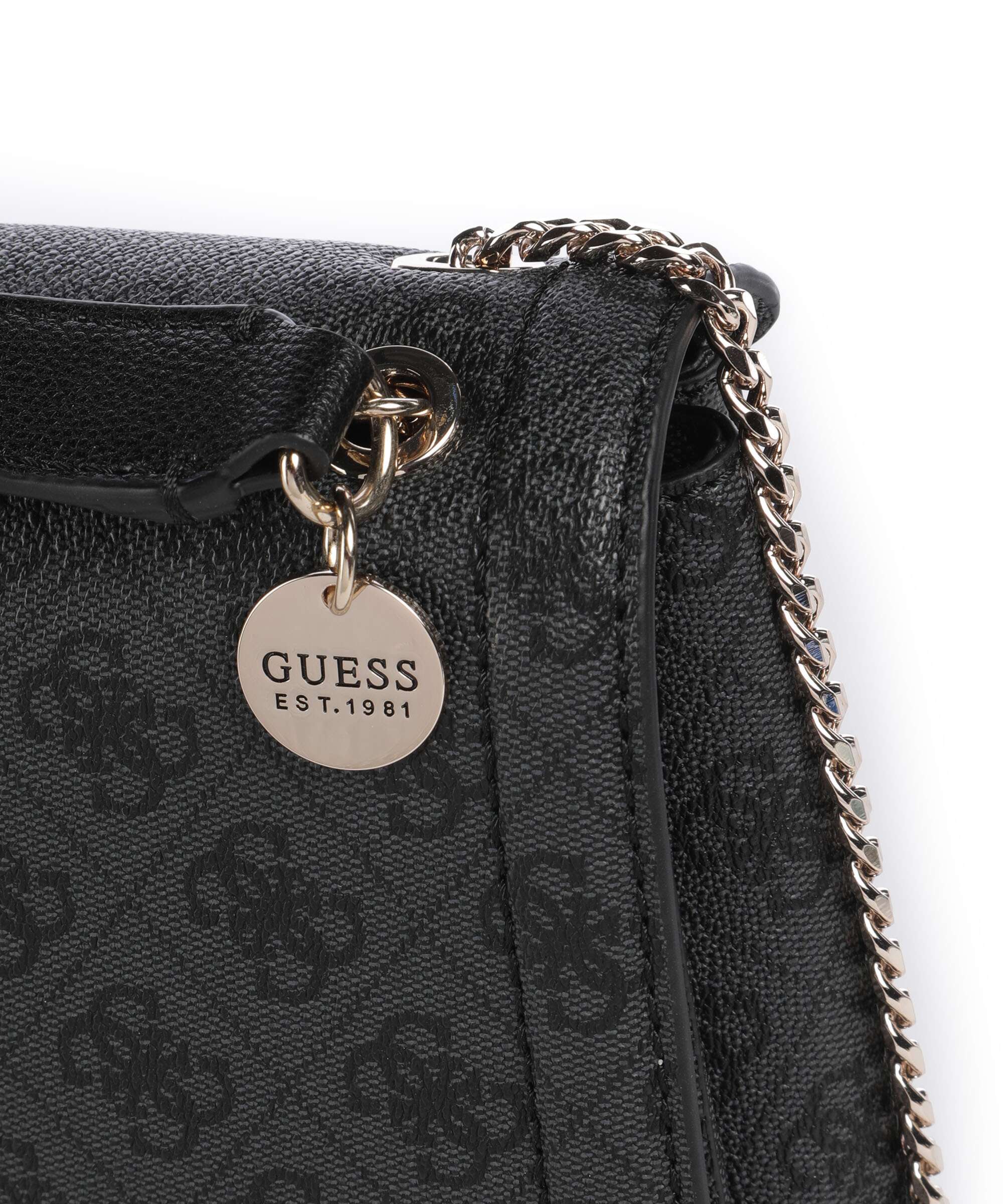Guess Noelle Sac porté épaule coal logo - Image 3