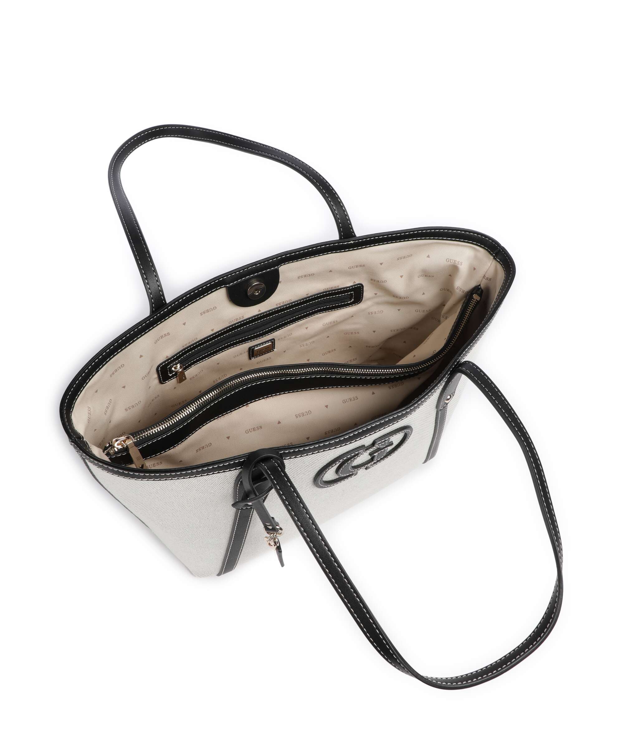 Guess Sebina Cabas natural/black - Image 6