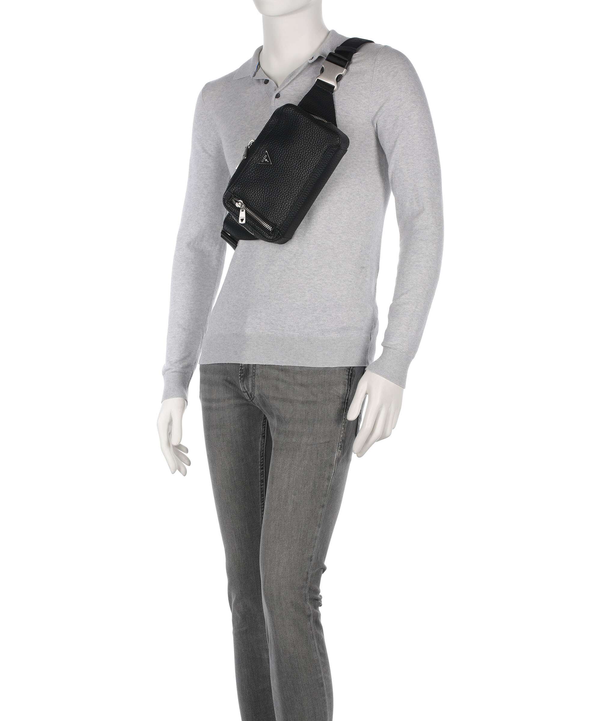 Guess Torino Sac banane black - Image 4
