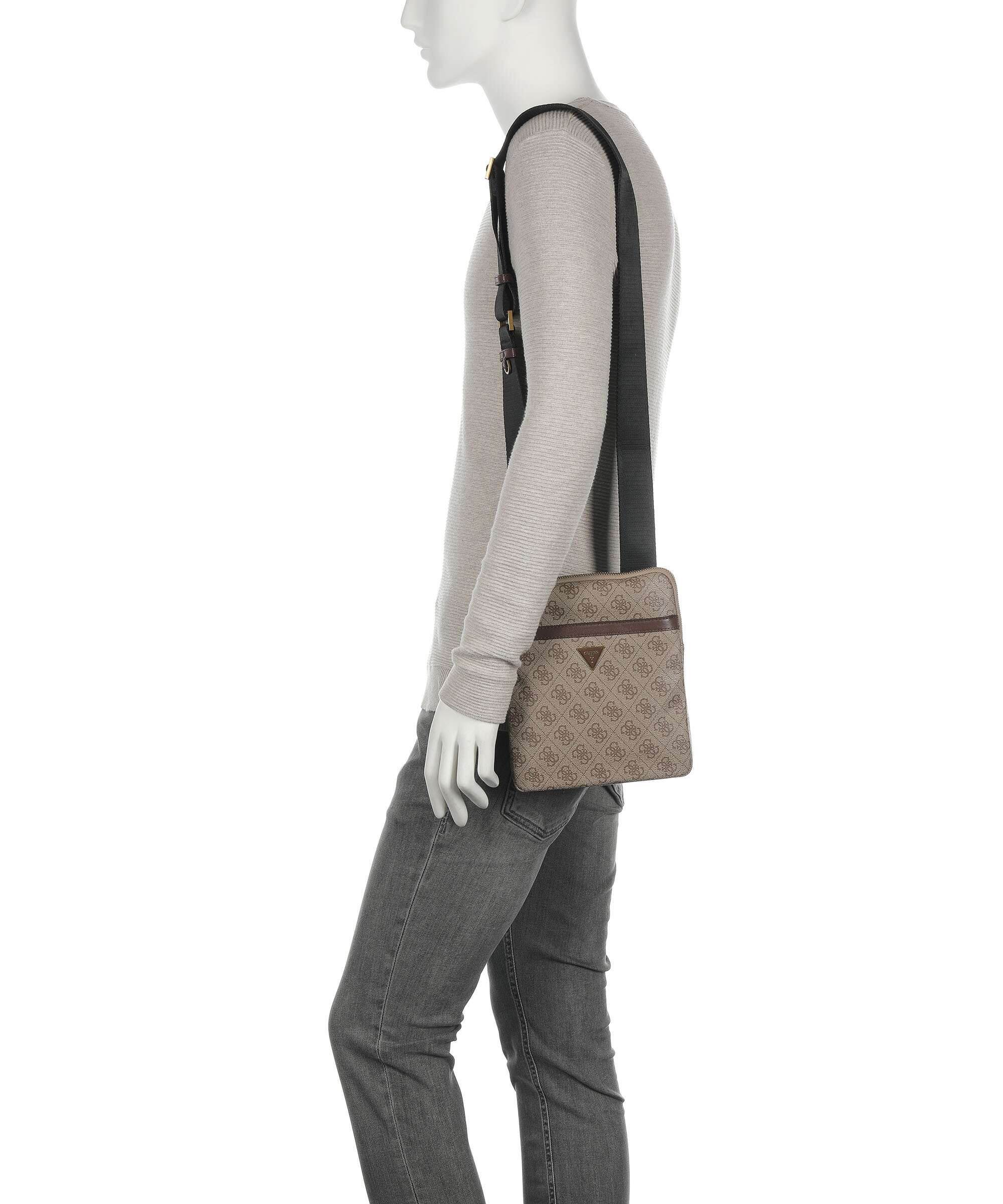 Guess Vezzola Sac bandoulière beige/brown - Image 4