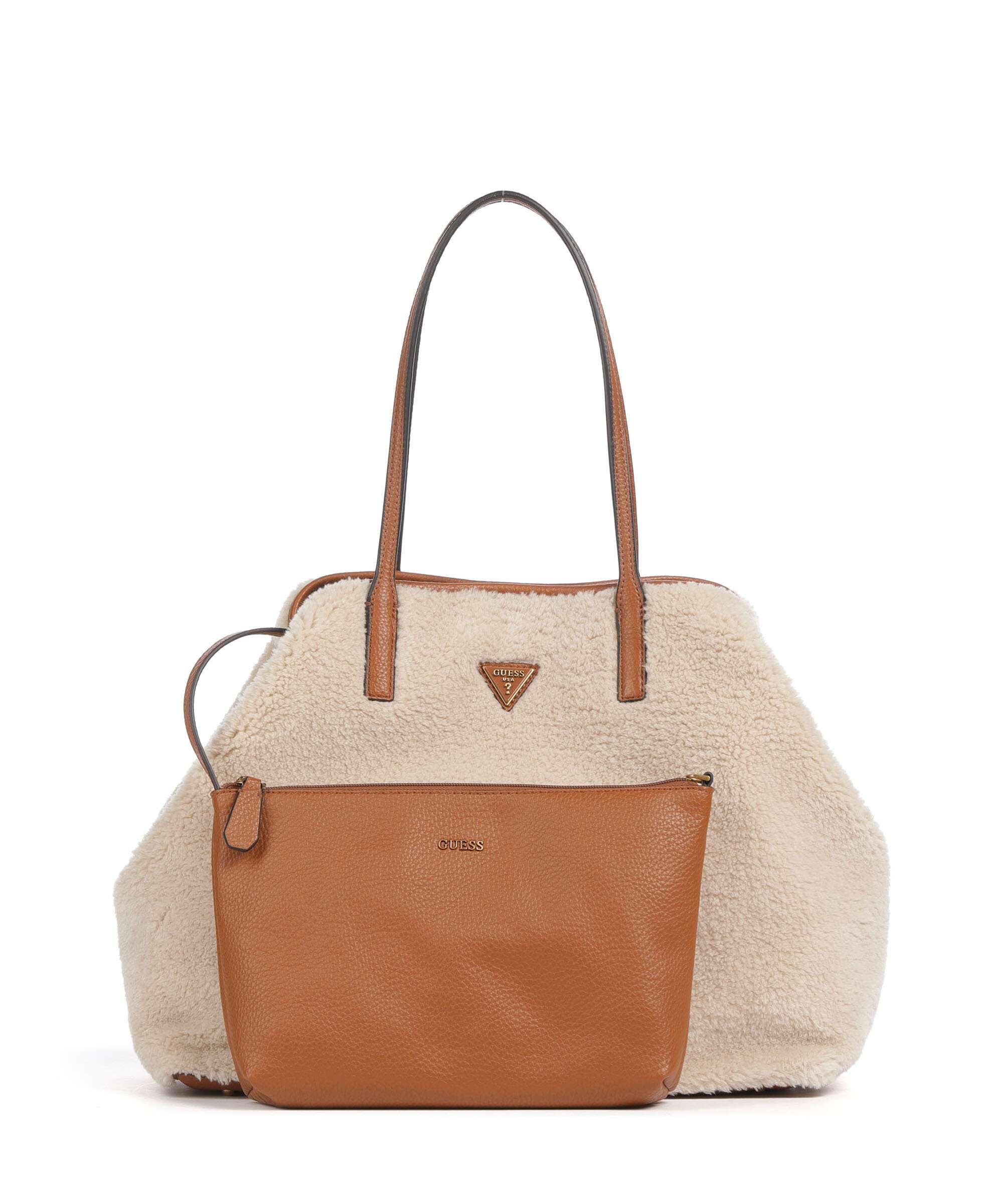 Guess Victtoria Large Cabas natural/cognac - Image 2