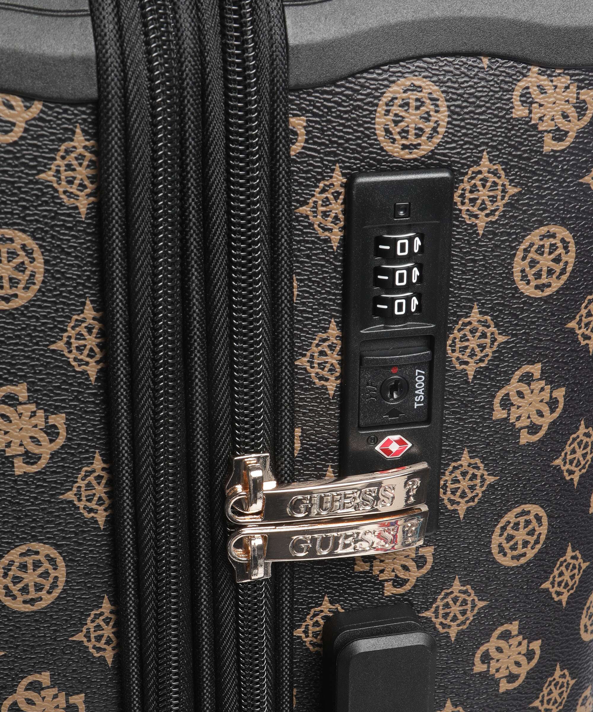 Guess Wilder Valise 4 roues brown - Image 3