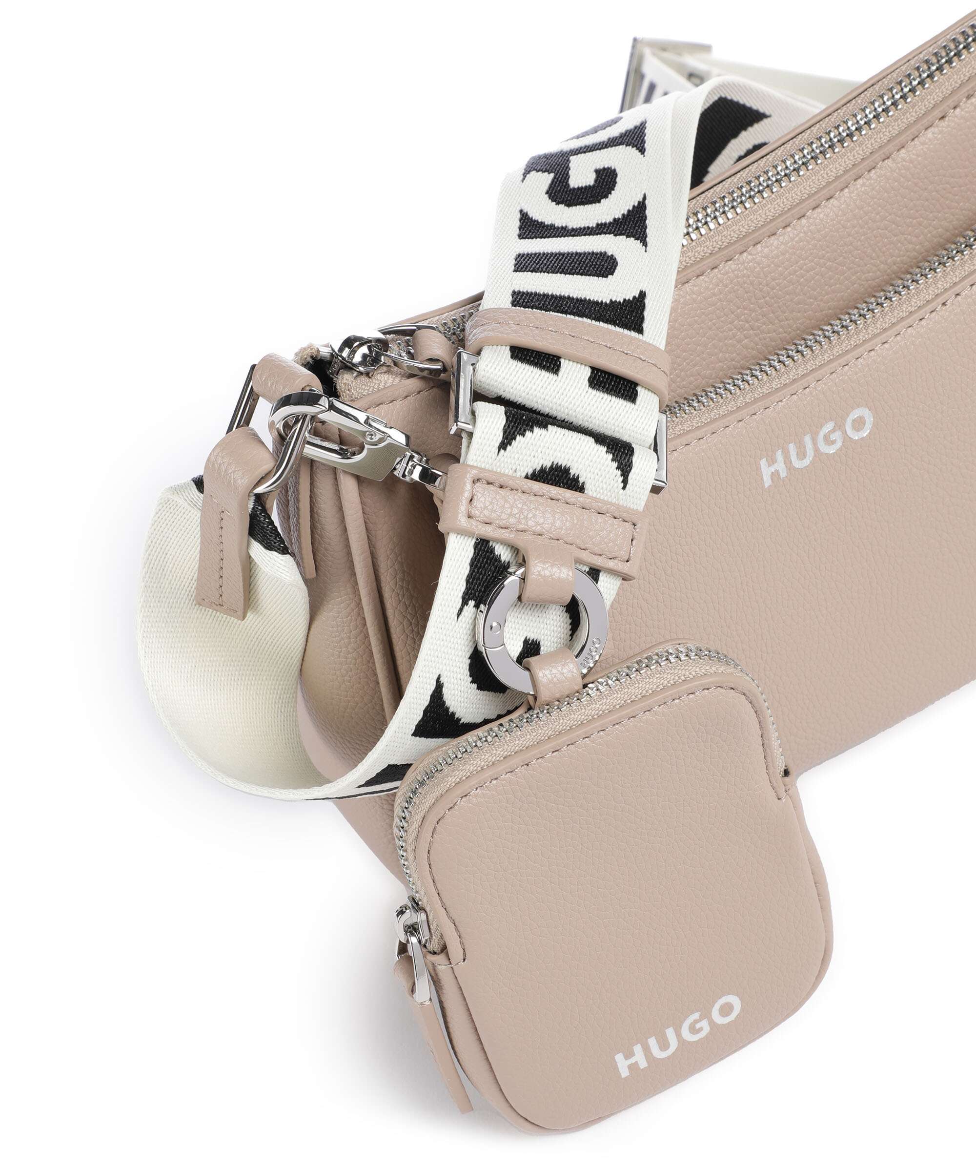 Hugo Bel Sac bandoulière dark beige - Image 4