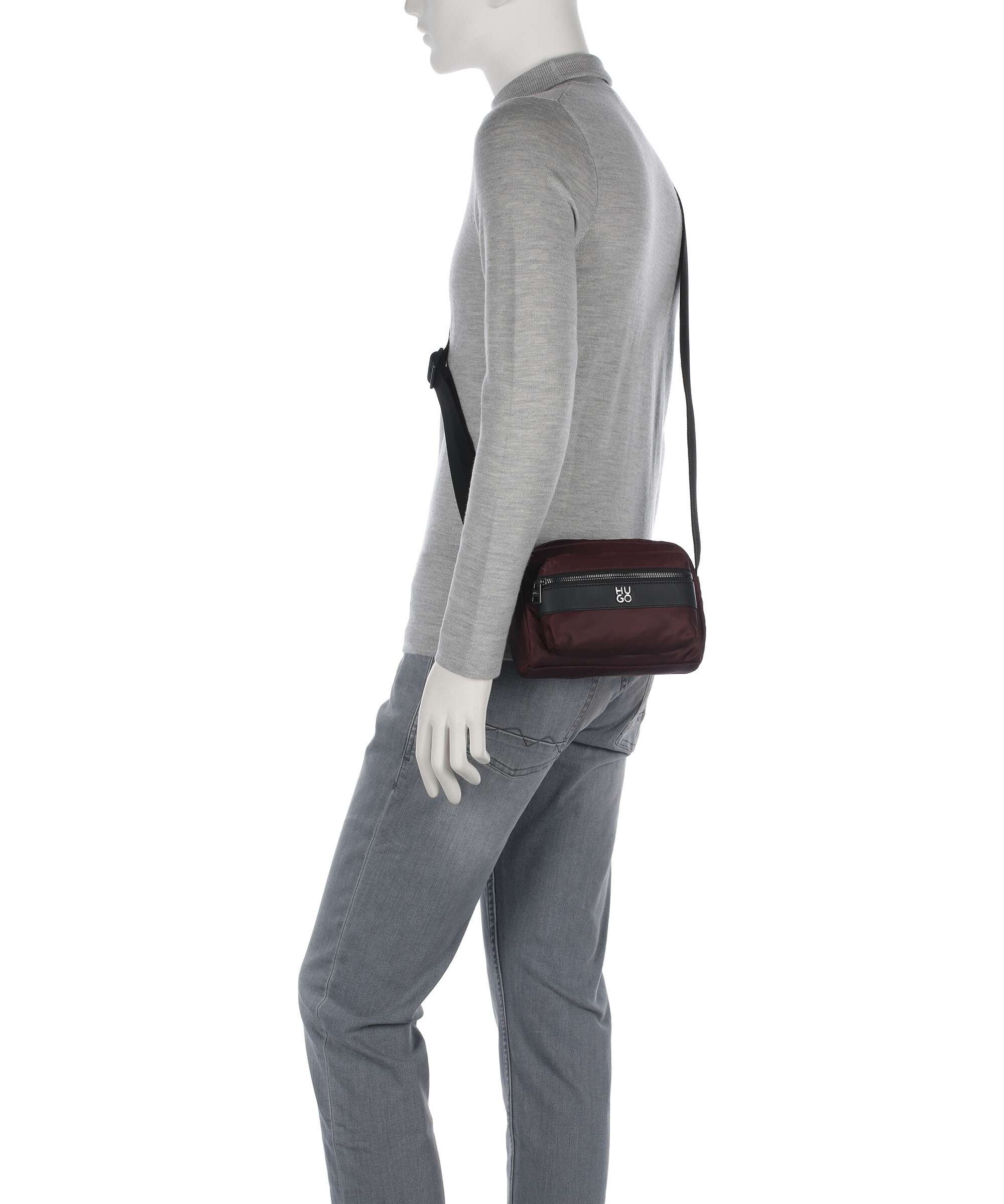 Hugo Quantic Sac bandoulière open brown - Image 3