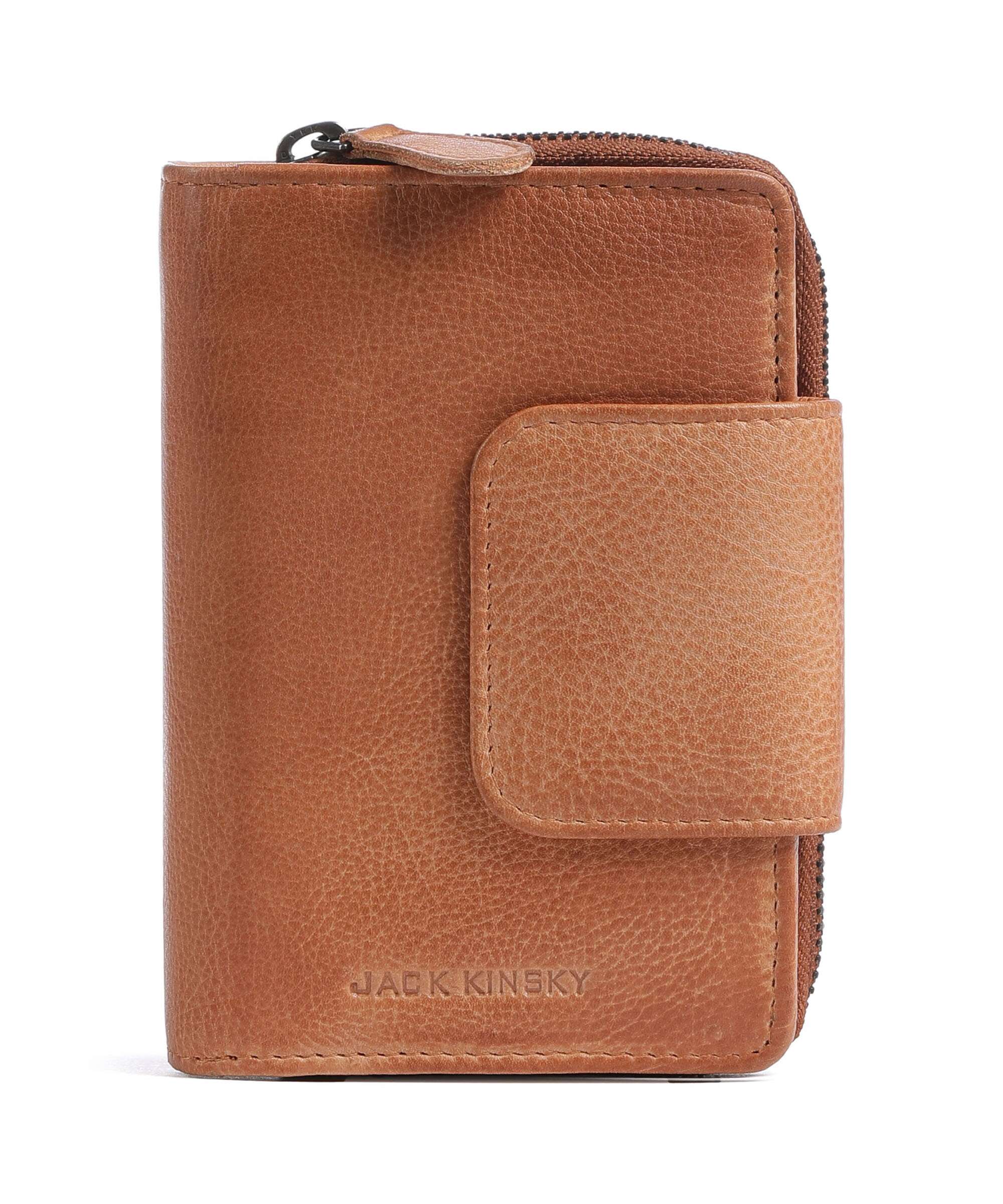 Jack Kinsky Nassau 511 Portefeuille cognac