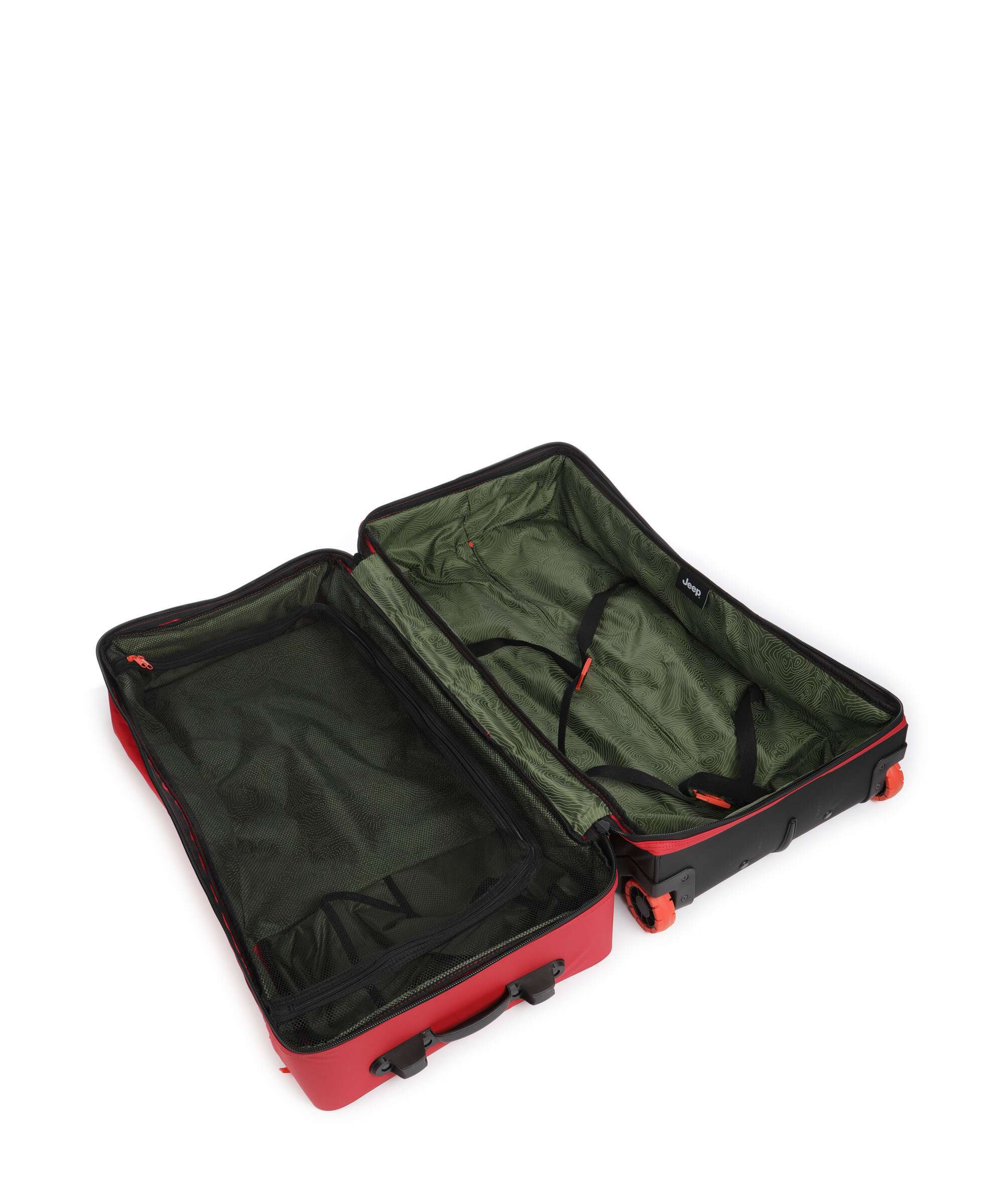 Jeep JS005A 82 Sac de voyage à roulettes chili pepper red - Image 6