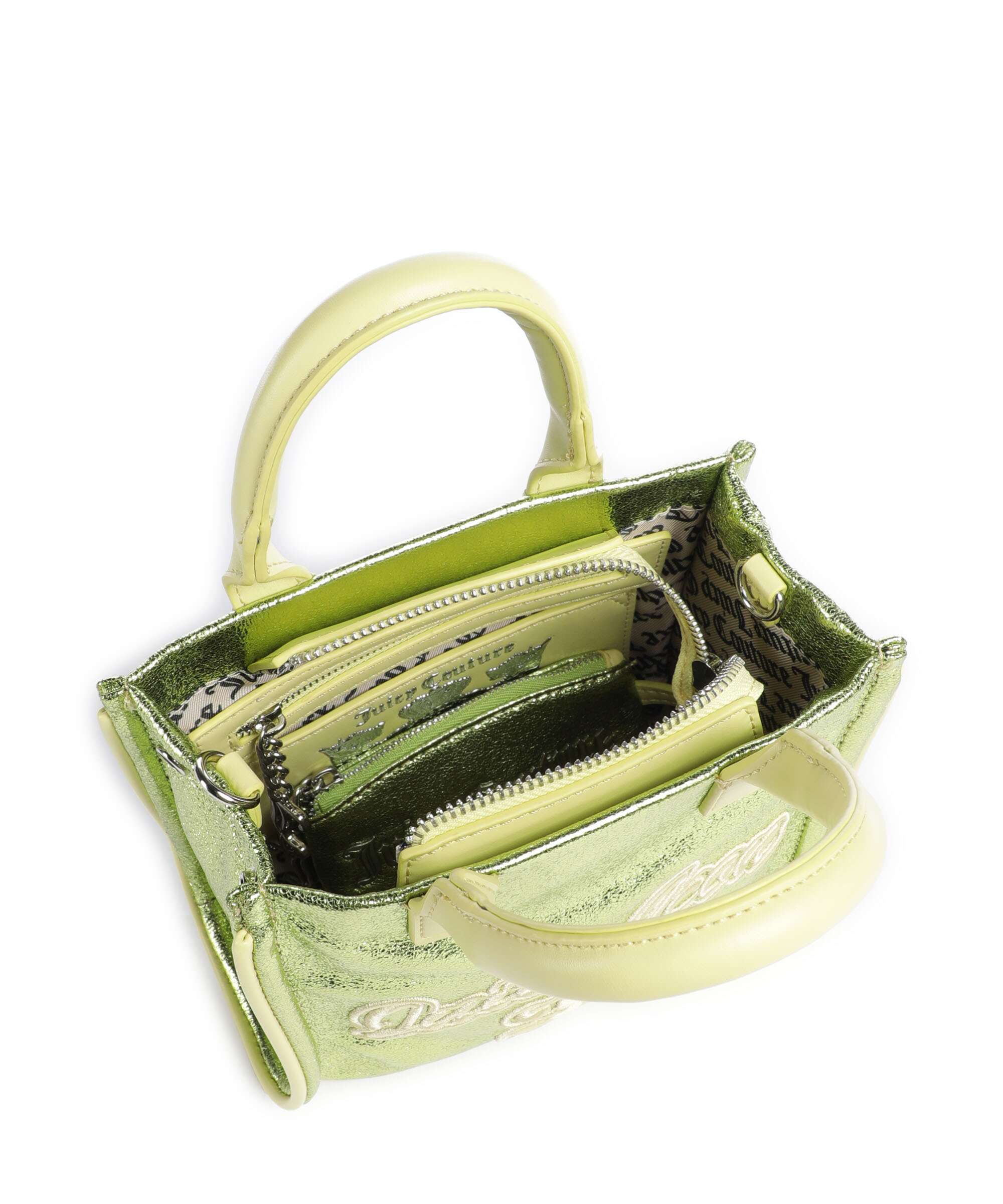 Juicy Couture Iris Metallic S Sac bandoulière metallic lime bean - Image 7