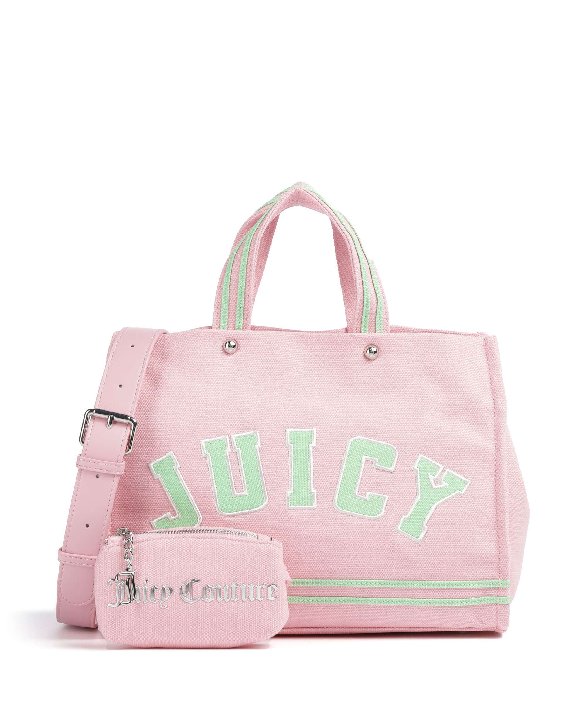 Juicy Couture Iris Patch Canvas M Sac à main juicy pink/summer green - Image 4
