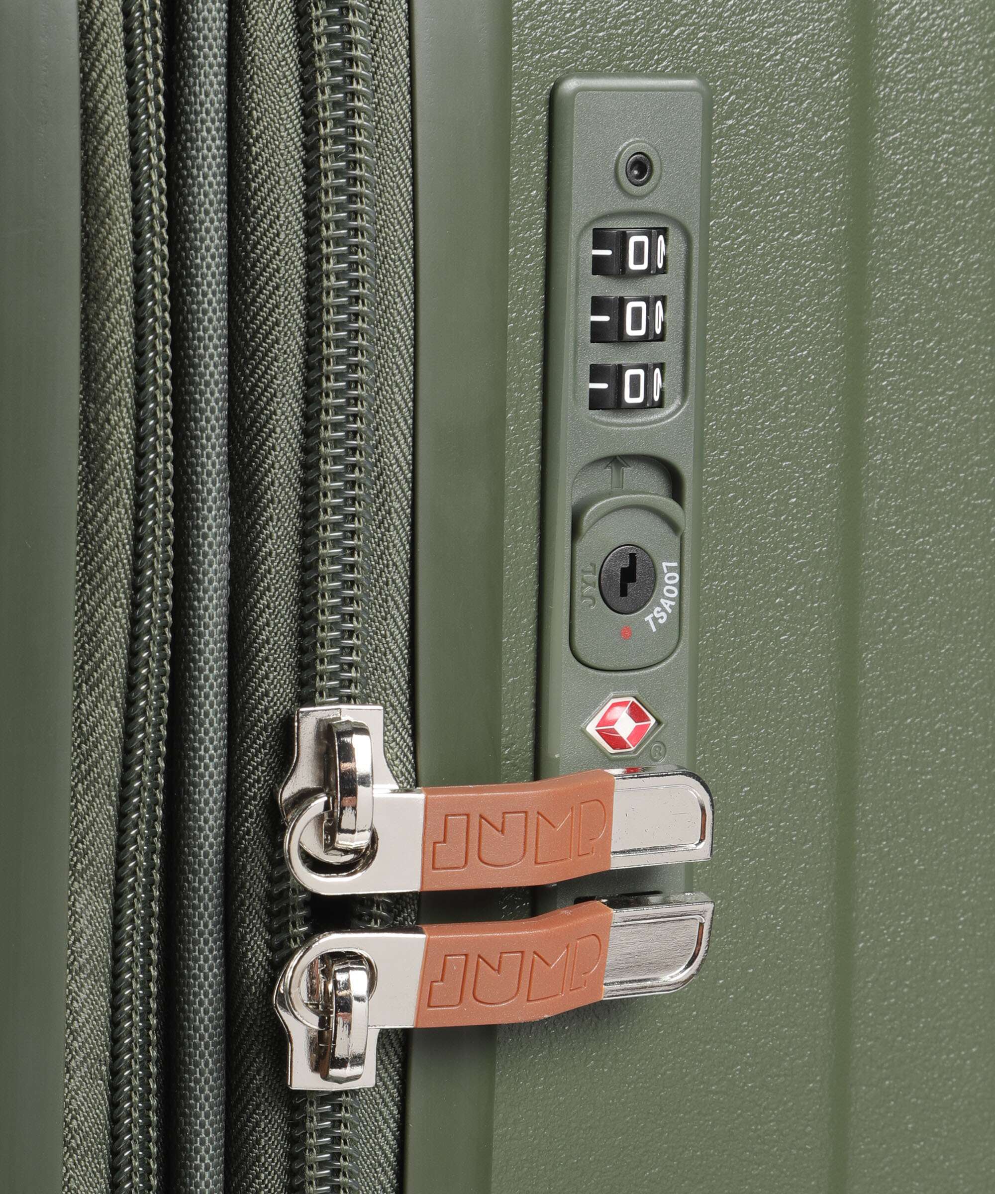 Jump Uppsala Rigide Valise 4 roues moss green - Image 3