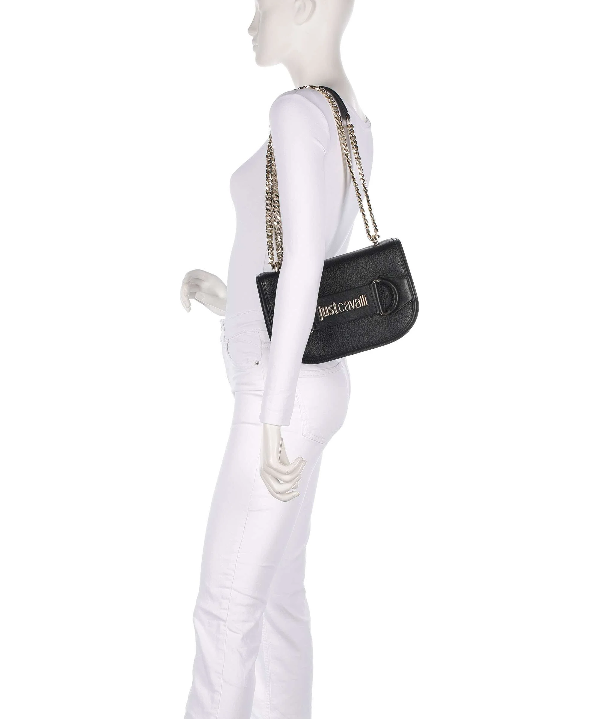 Just Cavalli Bridle Sac porté épaule black - Image 3