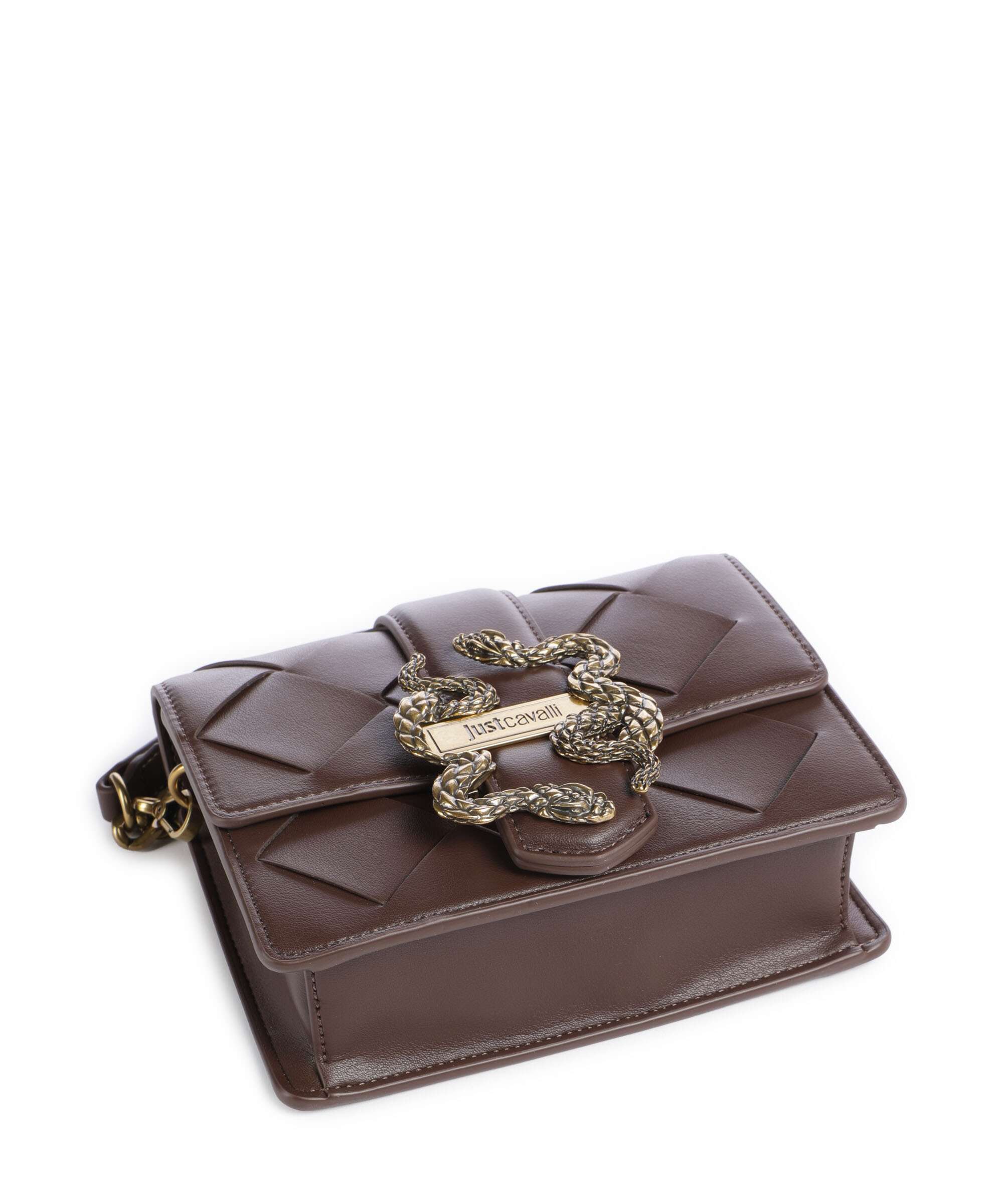 Just Cavalli Iconic Snakes Braided Sac bandoulière black coffee - Image 5