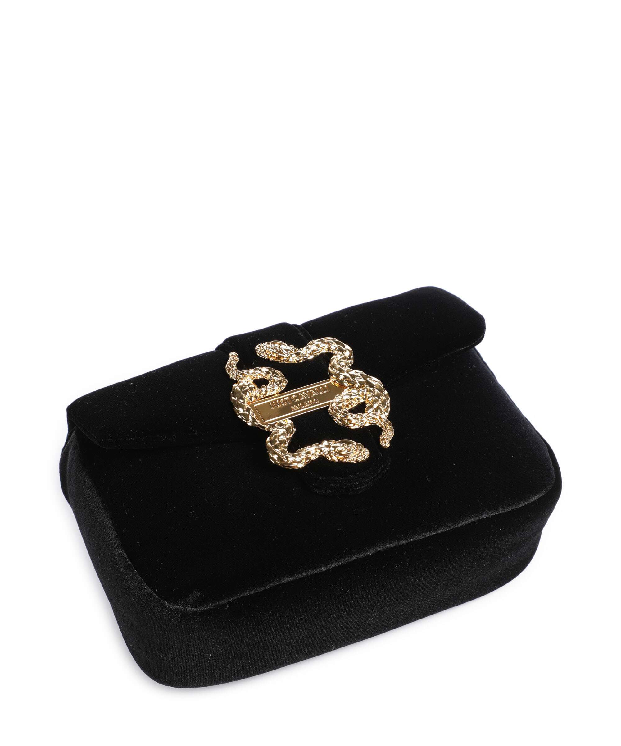 Just Cavalli Iconic Snakes Puffy Sac porté épaule black - Image 6