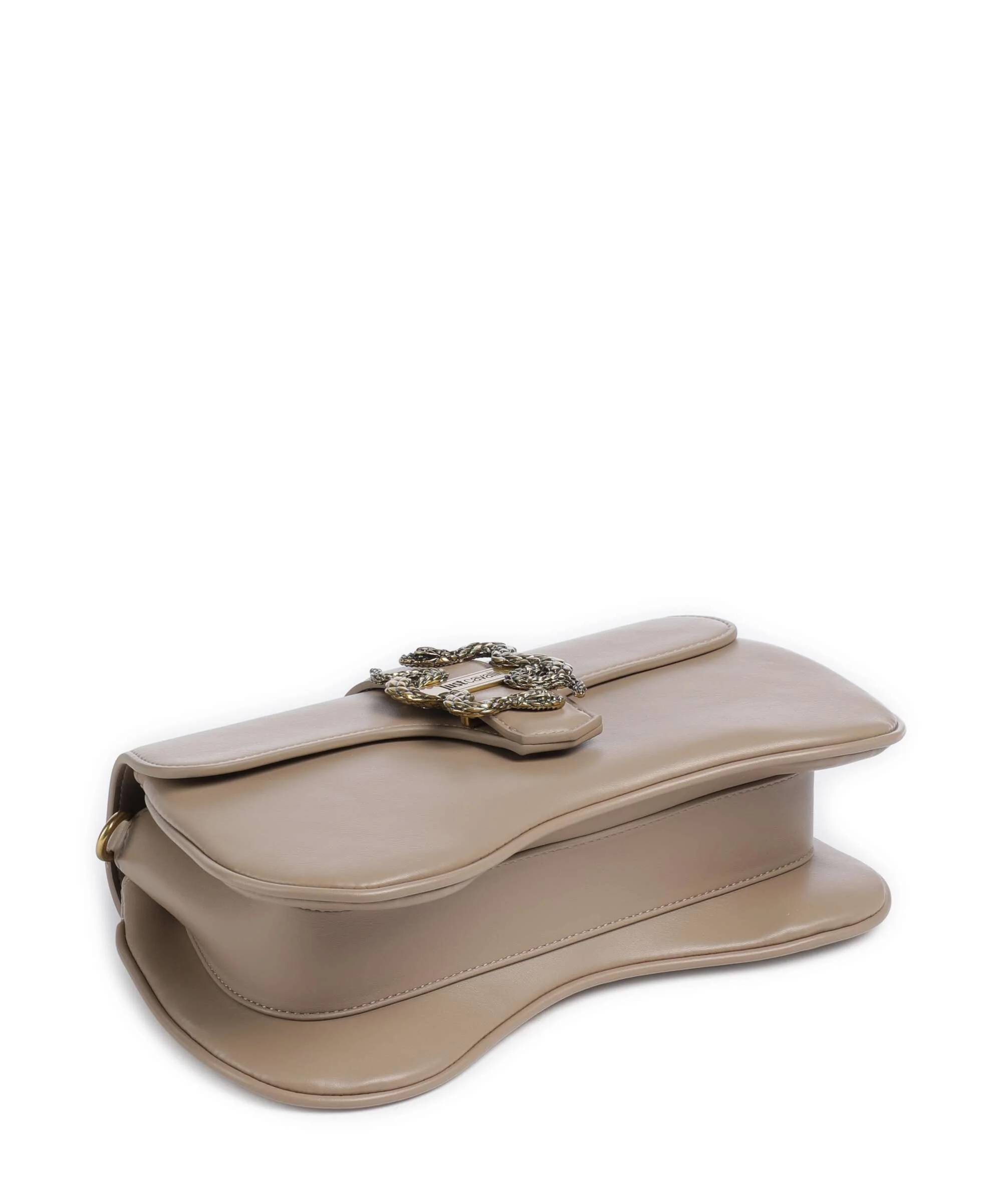 Just Cavalli Iconic Snakes Sac porté épaule tan - Image 4
