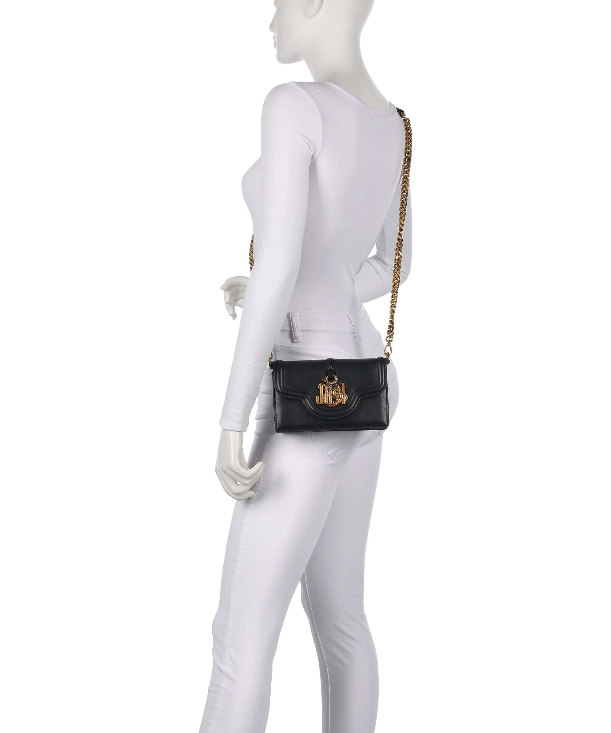 Just Cavalli Just Snake Sac bandoulière black - Image 3