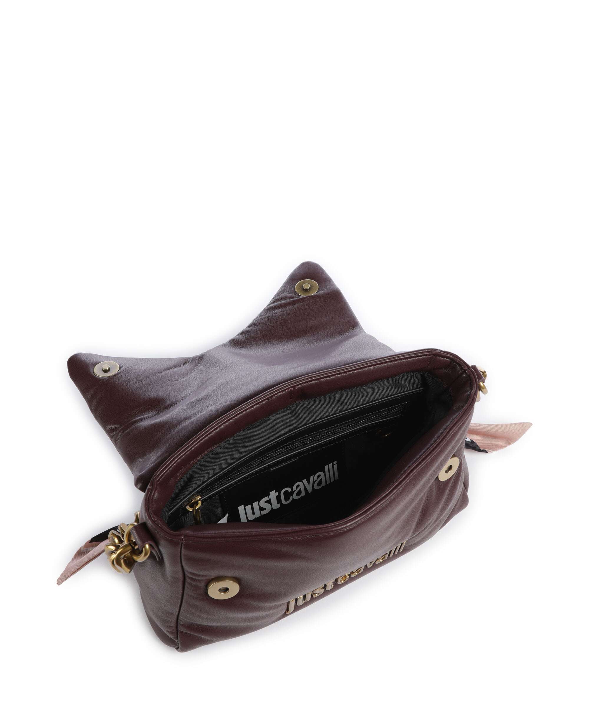 Just Cavalli Puffy Foulard Sac porté épaule dark purple - Image 6