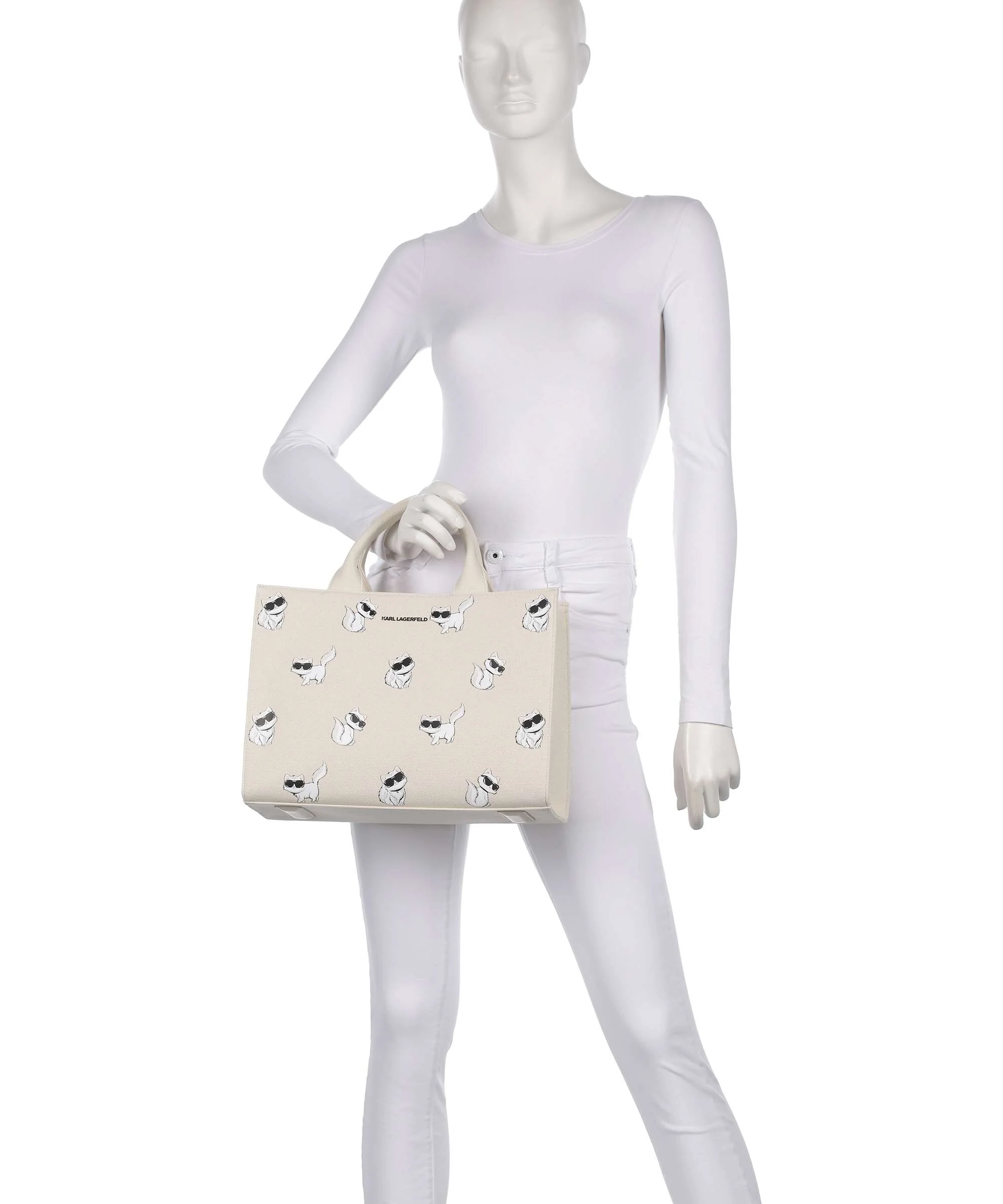 Karl Lagerfeld Ikon Medium Choupette Sac à main natural - Image 3