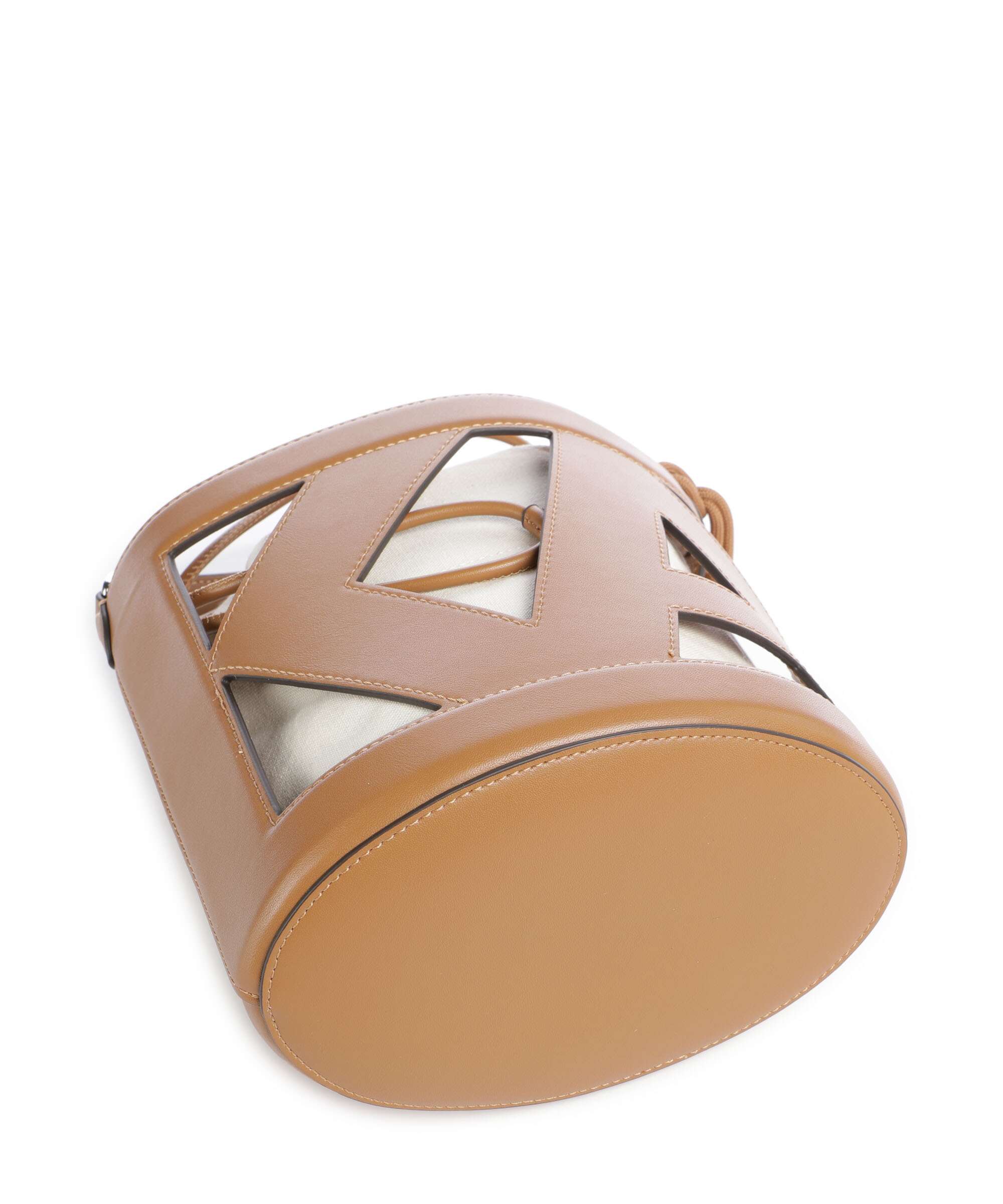 Karl Lagerfeld Ikon Monogram Sac seau diagonal cream monogram - Image 6