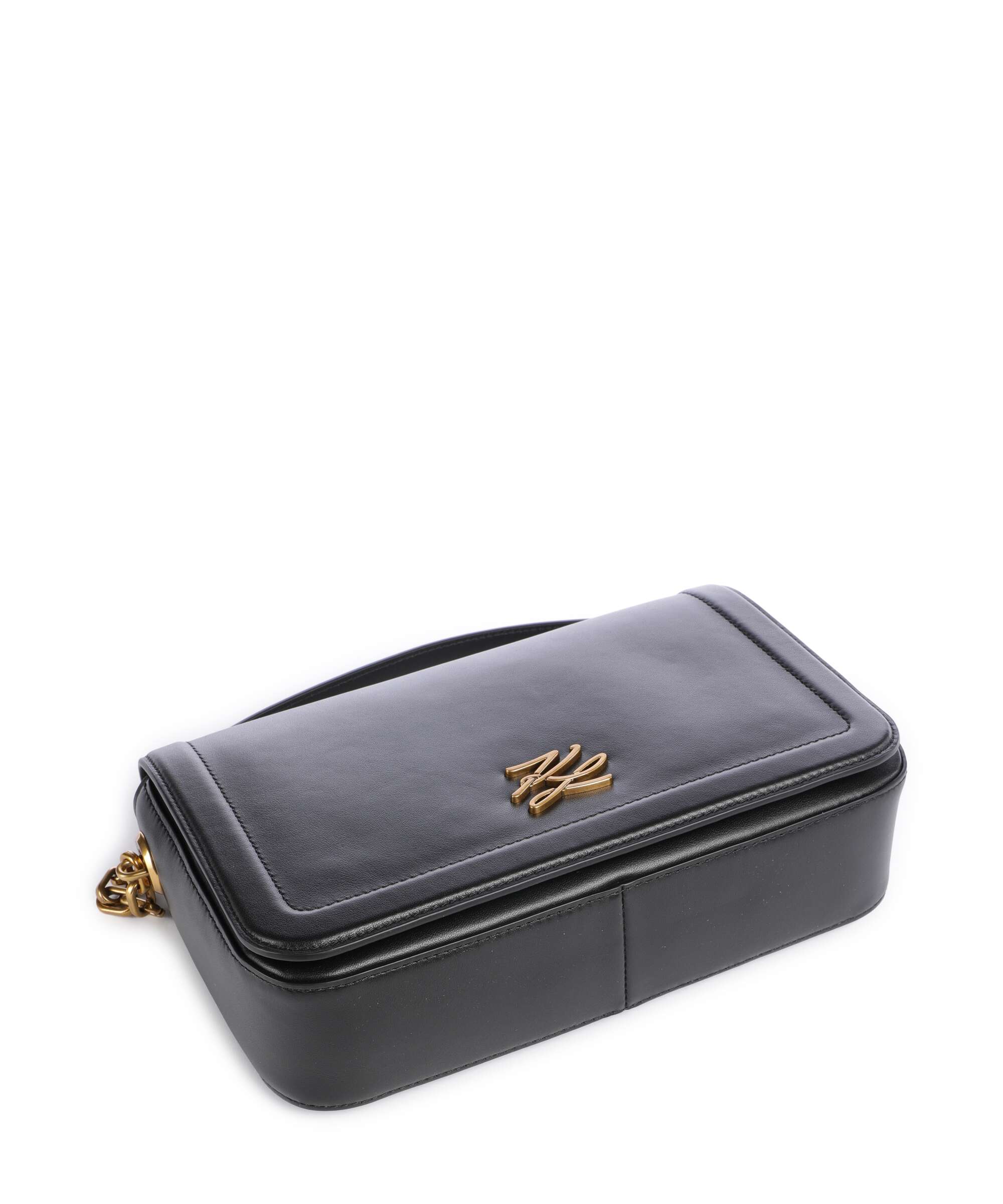 Karl Lagerfeld K/Autograph Medium Sac porté épaule black/gold - Image 4