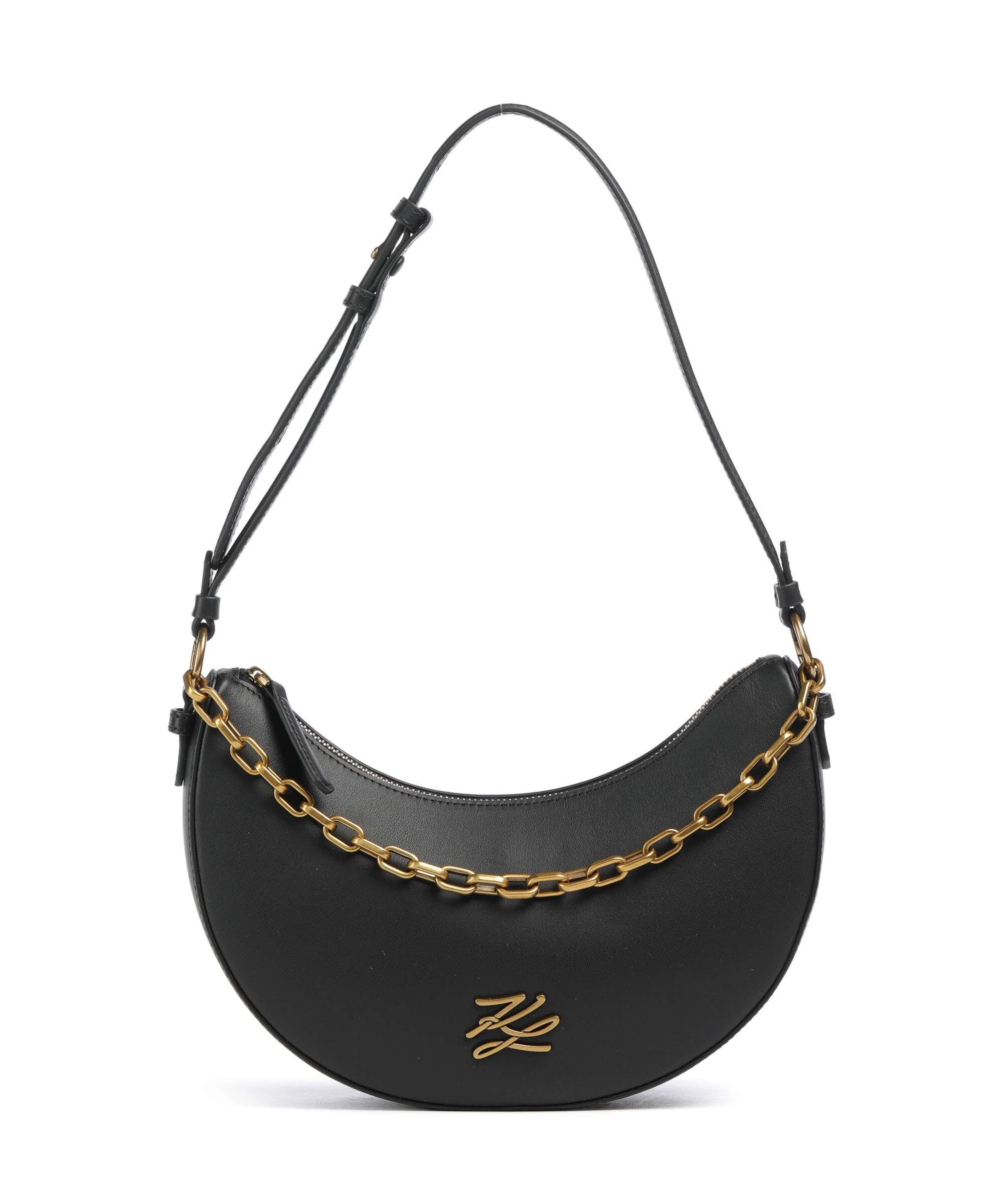 Karl Lagerfeld K/Autograph Medium Sac porté épaule black/gold