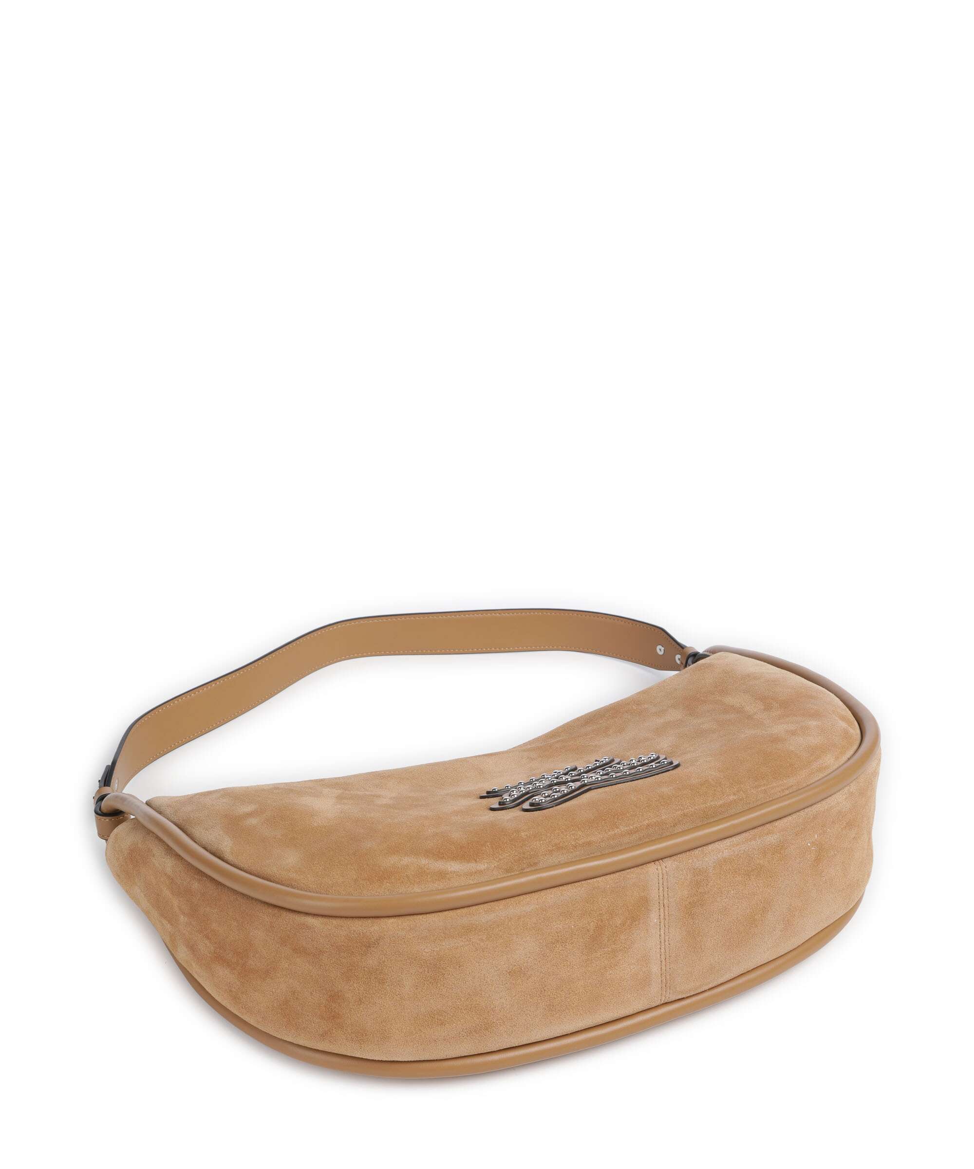 Karl Lagerfeld K/Autograph Patch Sac porté épaule caramel - Image 4
