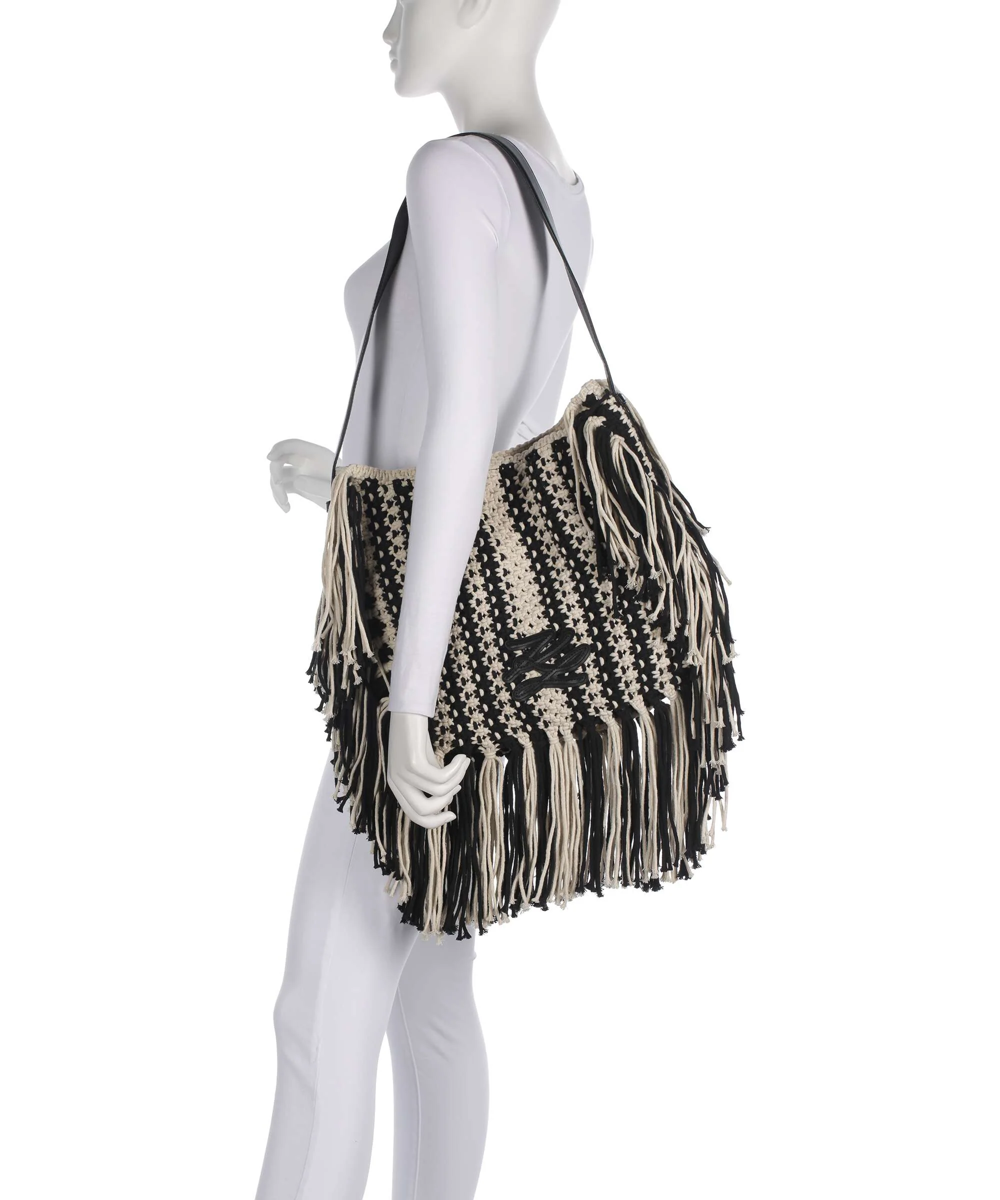 Karl Lagerfeld K/Autograph Sac fourre-tout black/white - Image 3