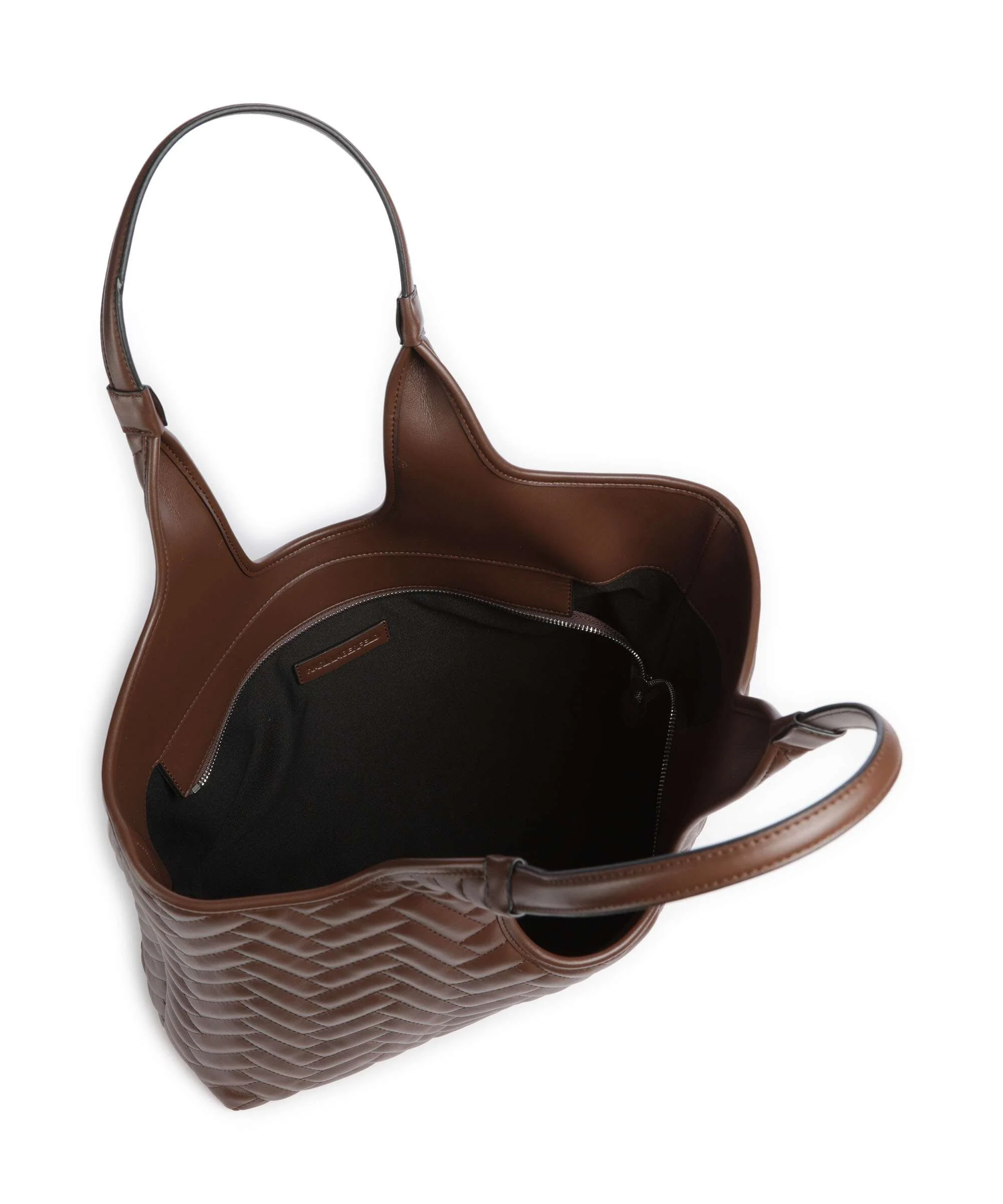 Karl Lagerfeld K/Brick Medium Cabas dark friar brown - Image 5
