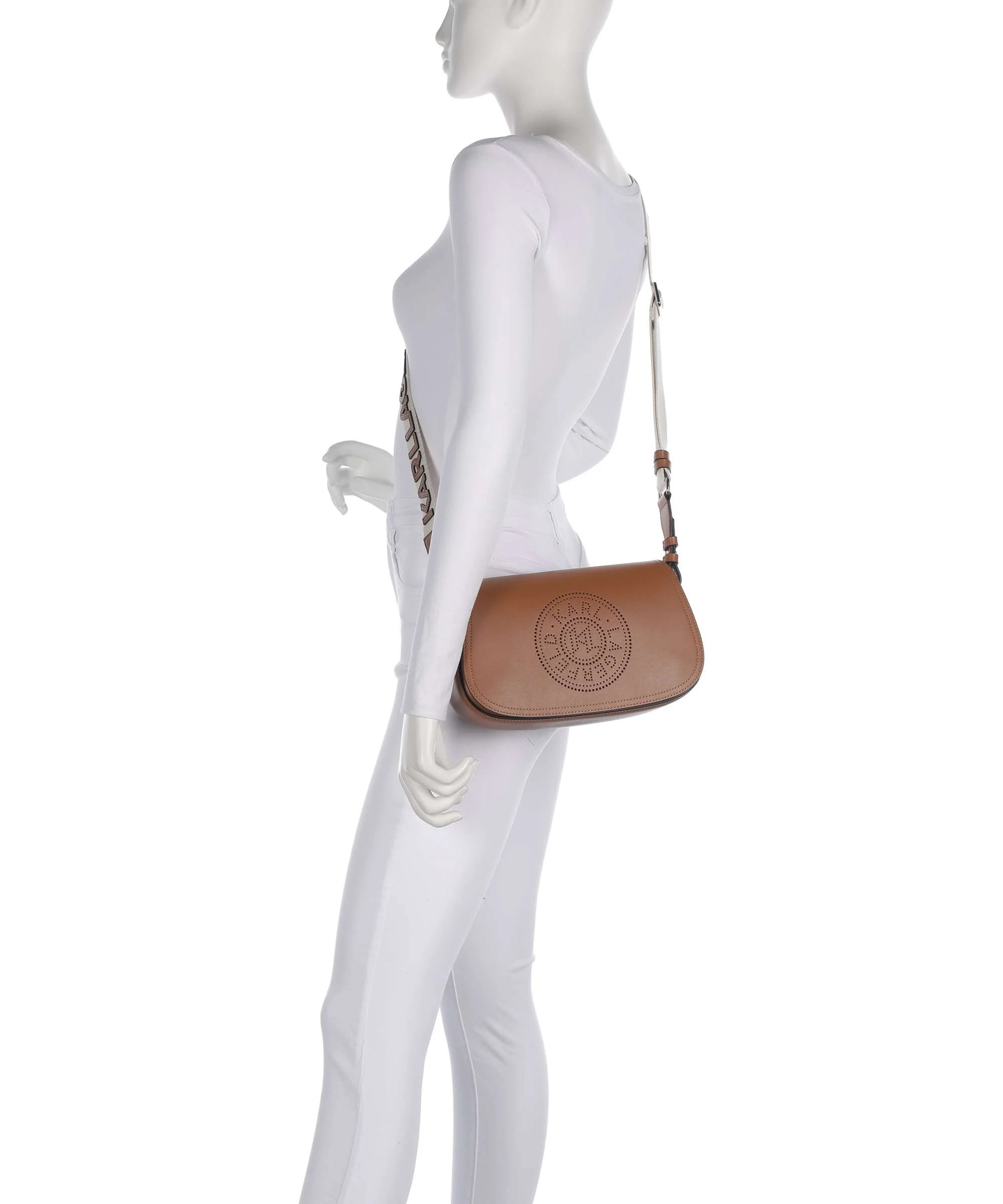 Karl Lagerfeld K/Circle Sac bandoulière dark tan - Image 3