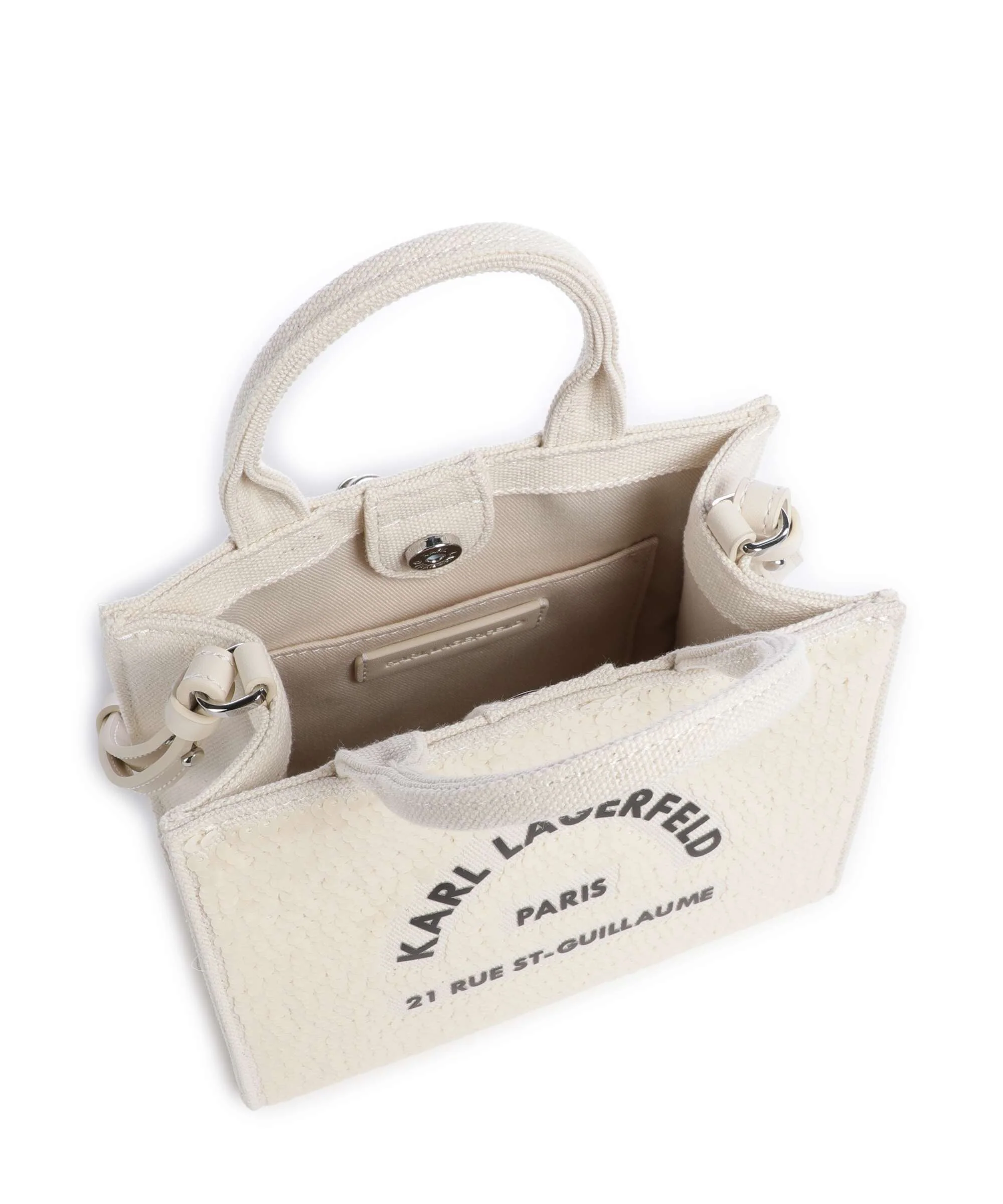 Karl Lagerfeld K/Rue St Guillaume Mini Sac bandoulière natural - Image 5
