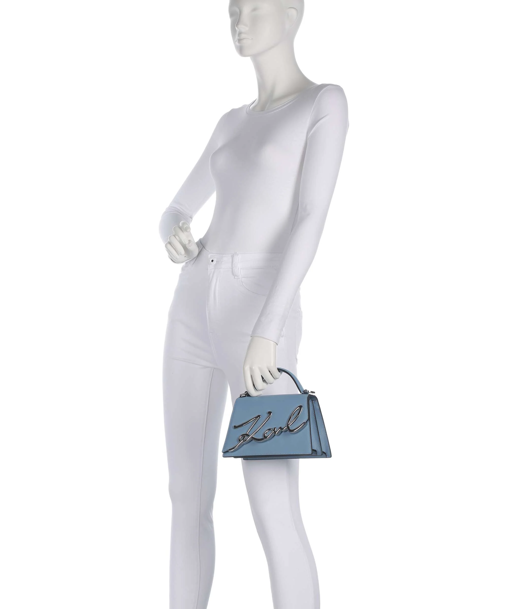 Karl Lagerfeld K/Signature 2.0 Sac bandoulière blue bloom - Image 3