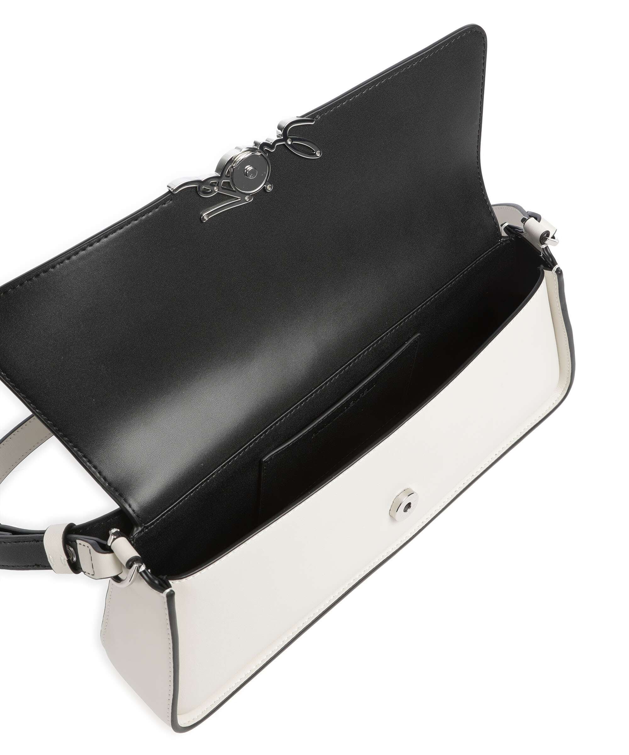 Karl Lagerfeld K/Signature Sac porté épaule off white - Image 5