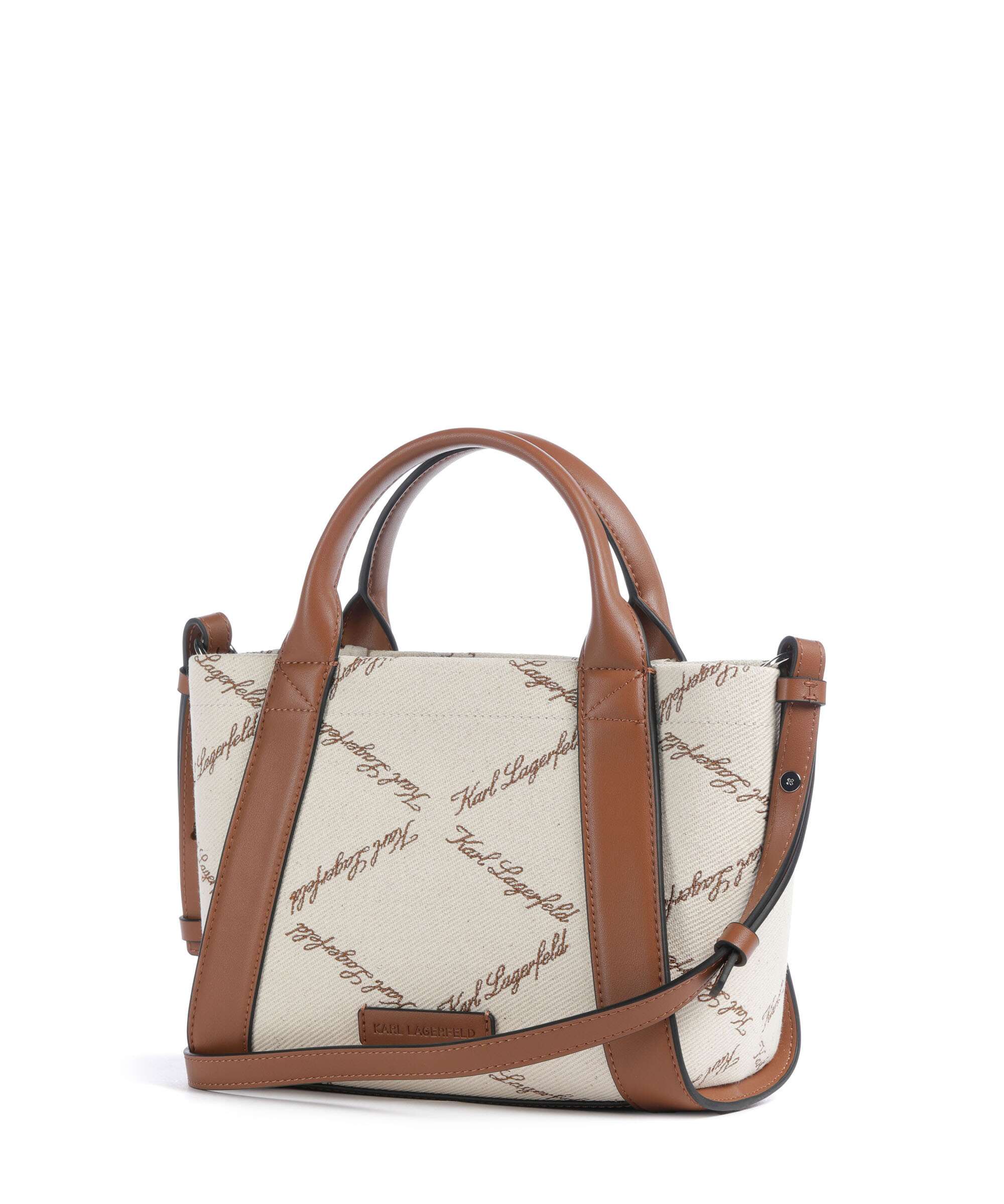 Karl Lagerfeld K/Ville Small Sac à main natural canvas/tan - Image 2