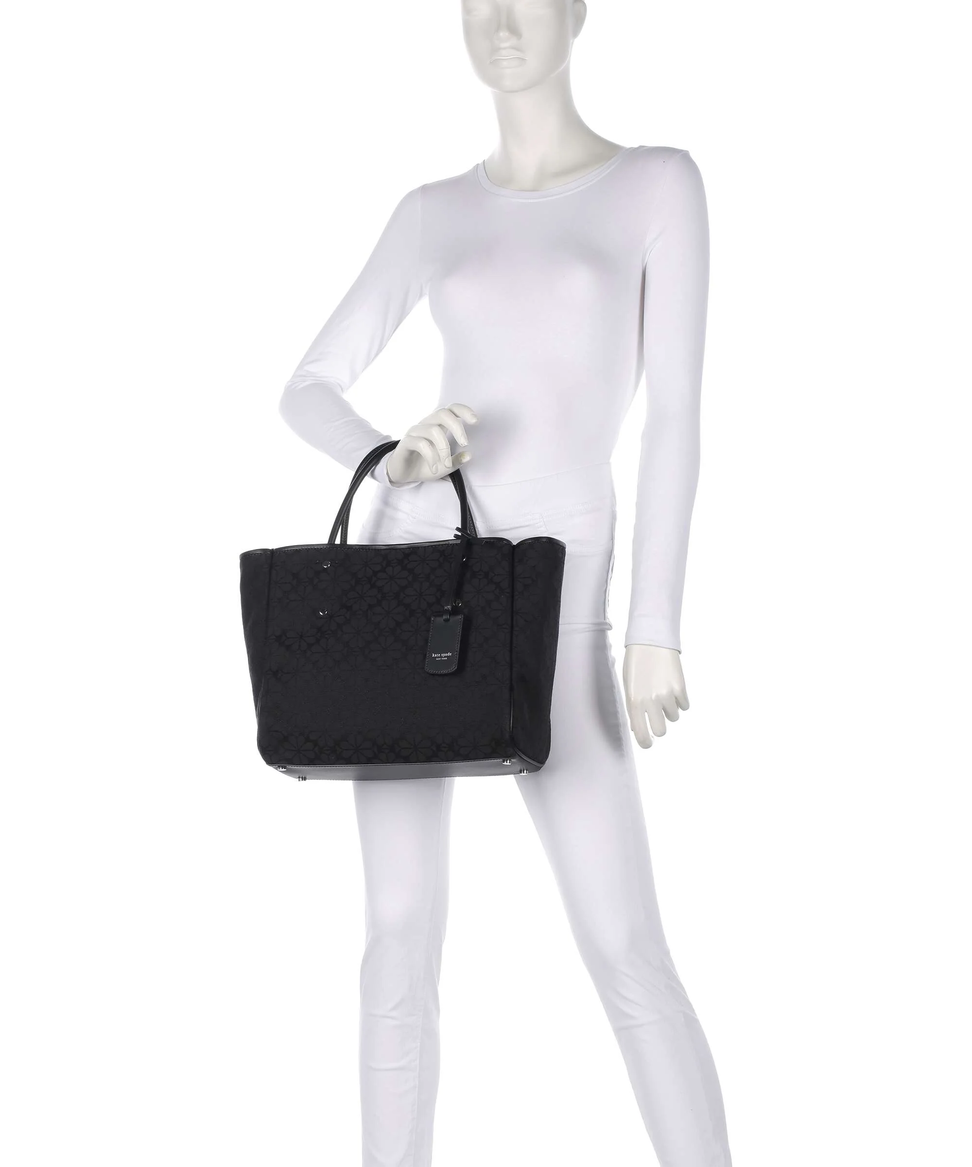 Kate Spade New York Spade Flower Jacquard Sac à main black/multicolour - Image 3