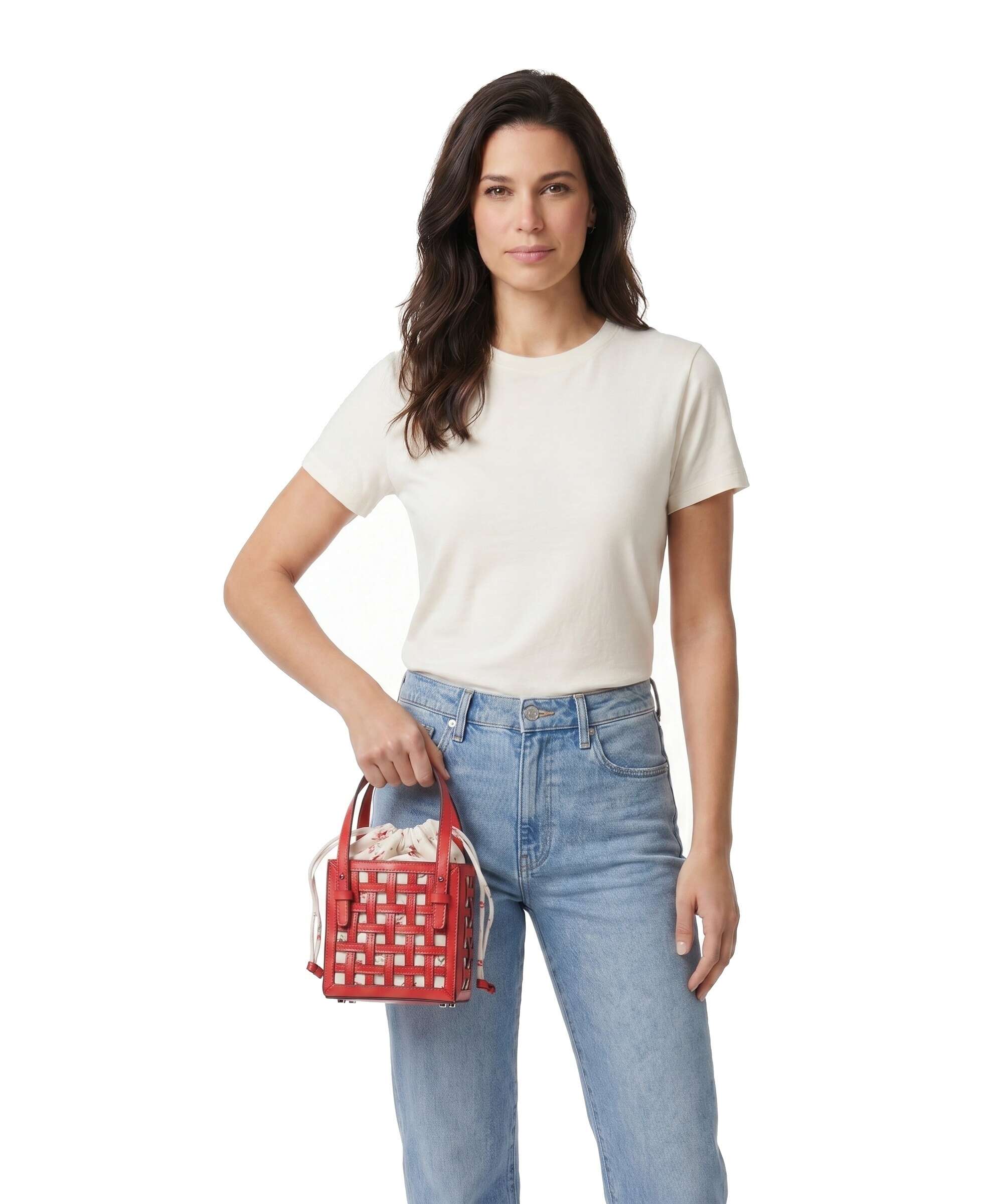 Kate Spade New York The Basket Sac à main heirloom tomato - Image 3