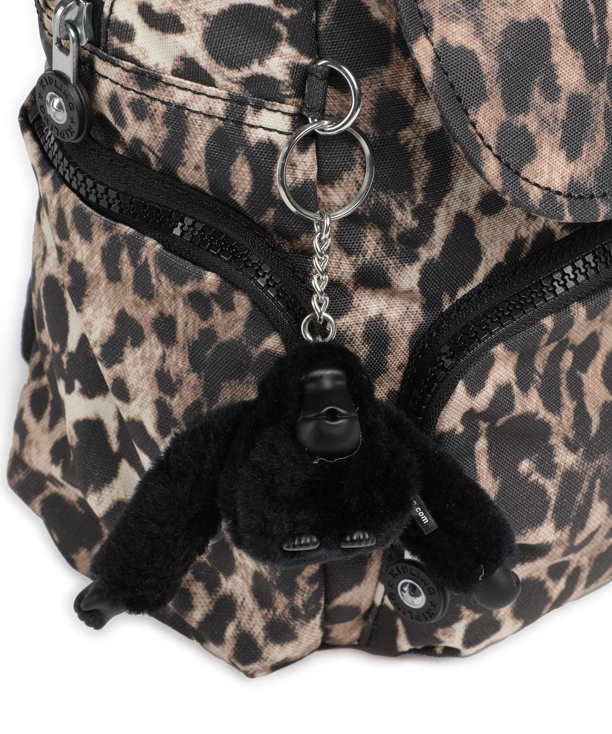 Kipling Basic City Zip Mini Sac à dos wild leopard - Image 4