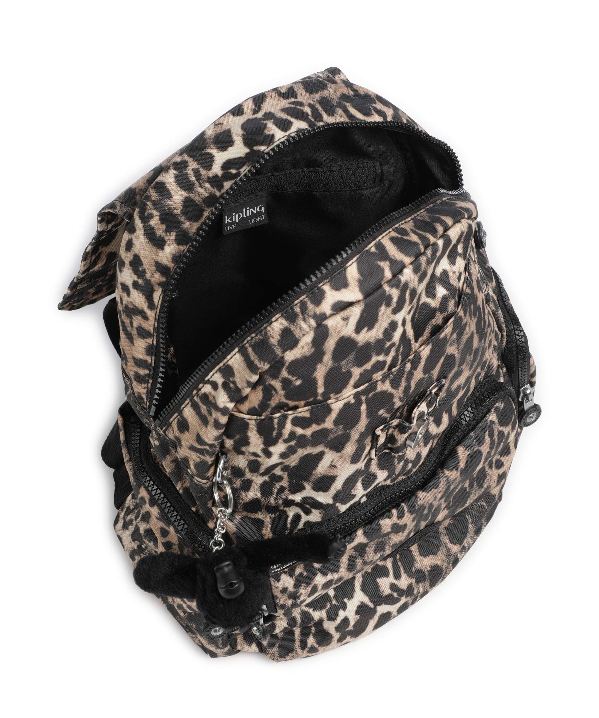 Kipling Basic City Zip S Sac à dos wild leopard - Image 5