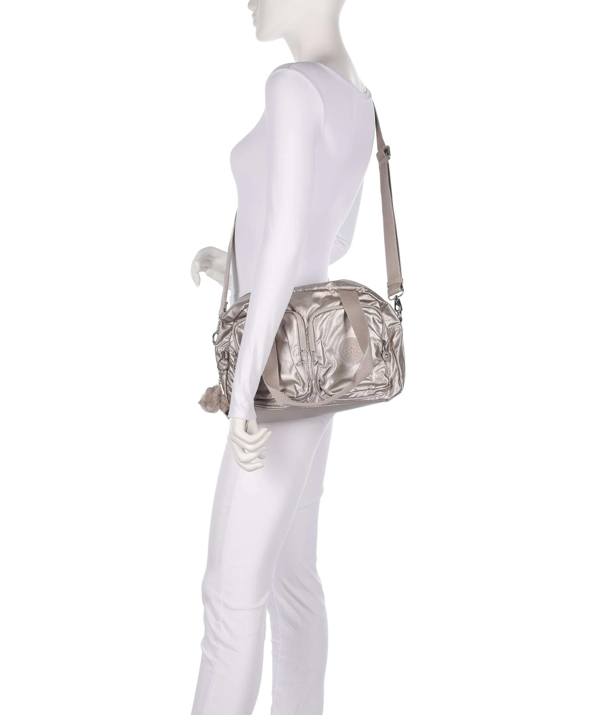 Kipling Basic Cool Defea Sac porté épaule metallic glow - Image 4
