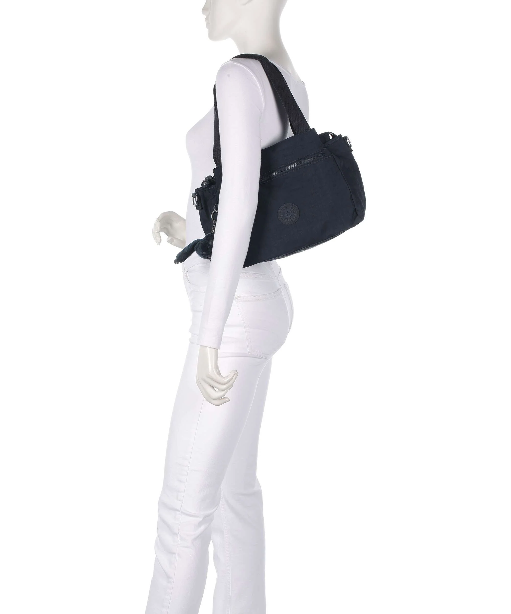 Kipling Basic Elysia Sac porté épaule blue bleu - Image 3