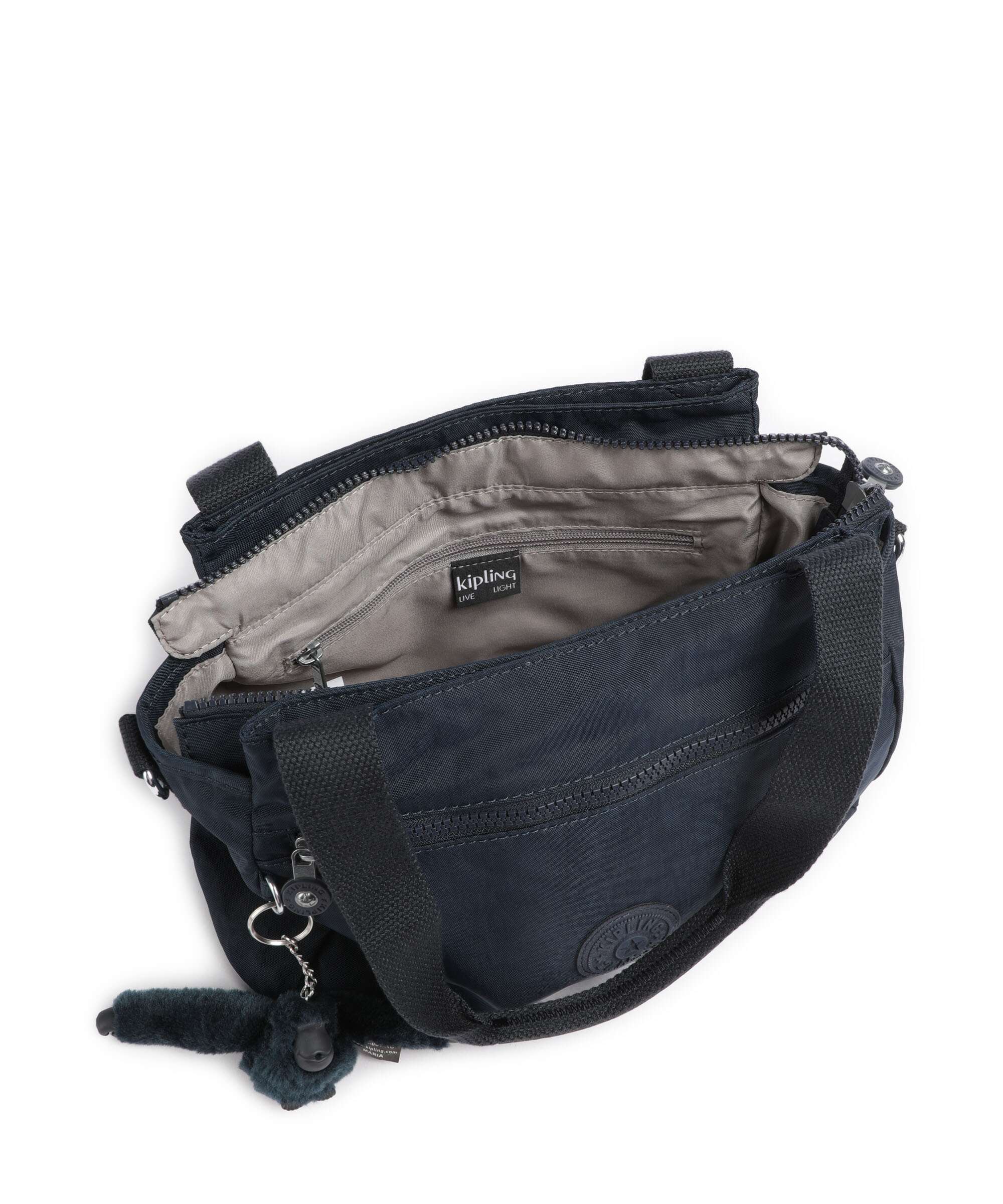 Kipling Basic Elysia Sac porté épaule blue bleu - Image 6