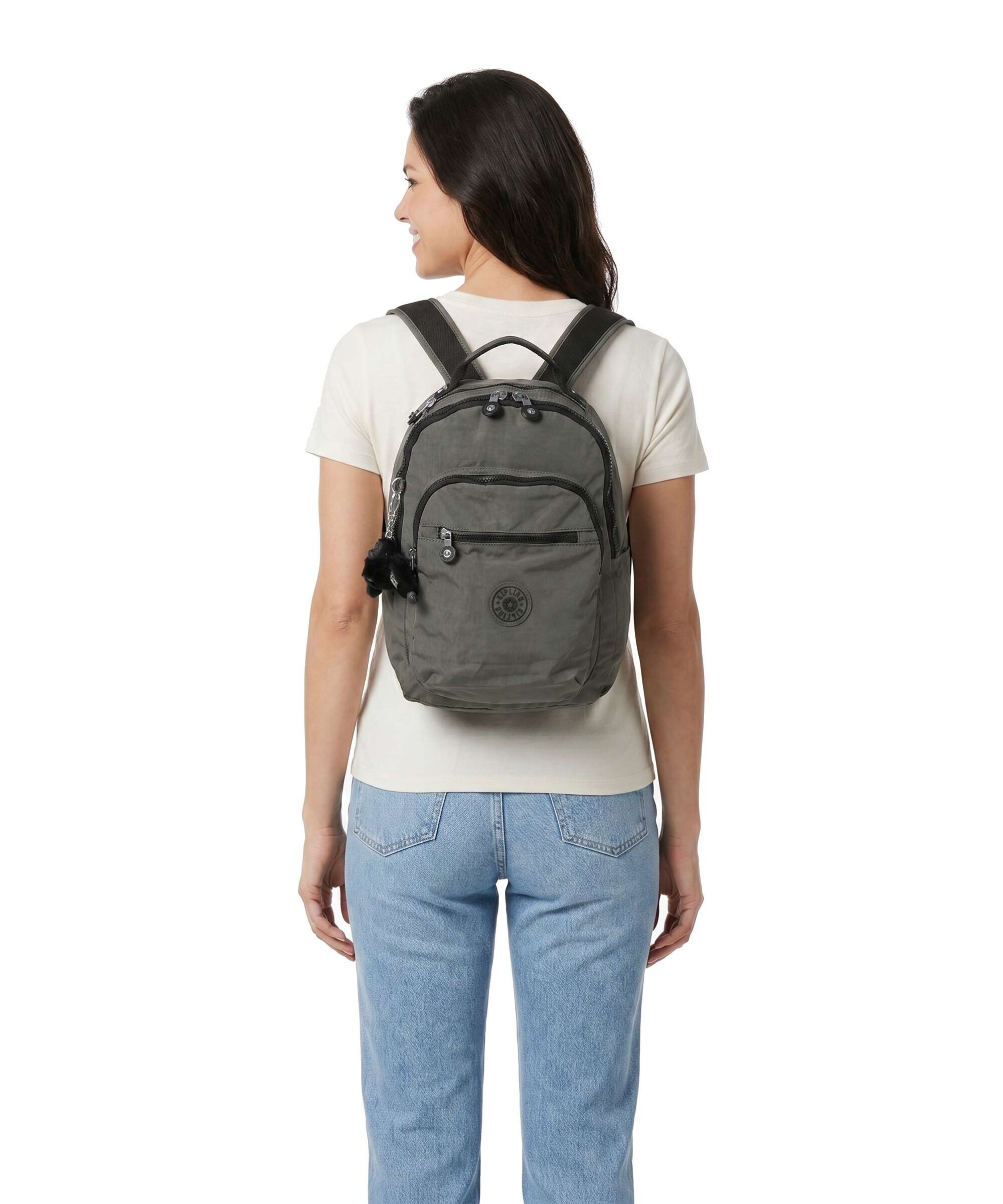 Kipling Basic Seoul S Sac à dos green moss - Image 3