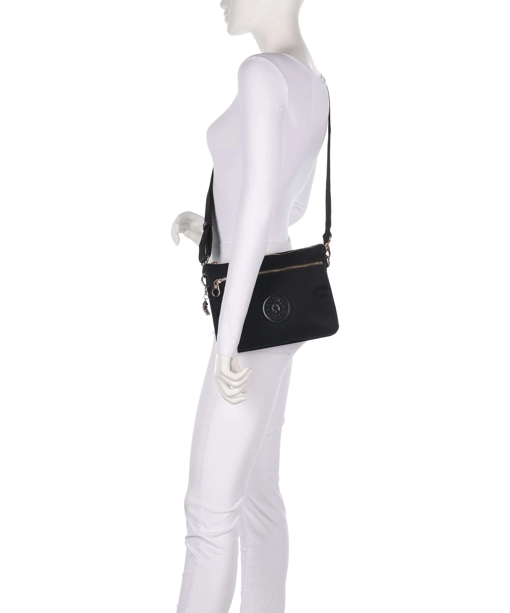 Kipling Charm Riri L Zip Sac bandoulière black rose spice - Image 3
